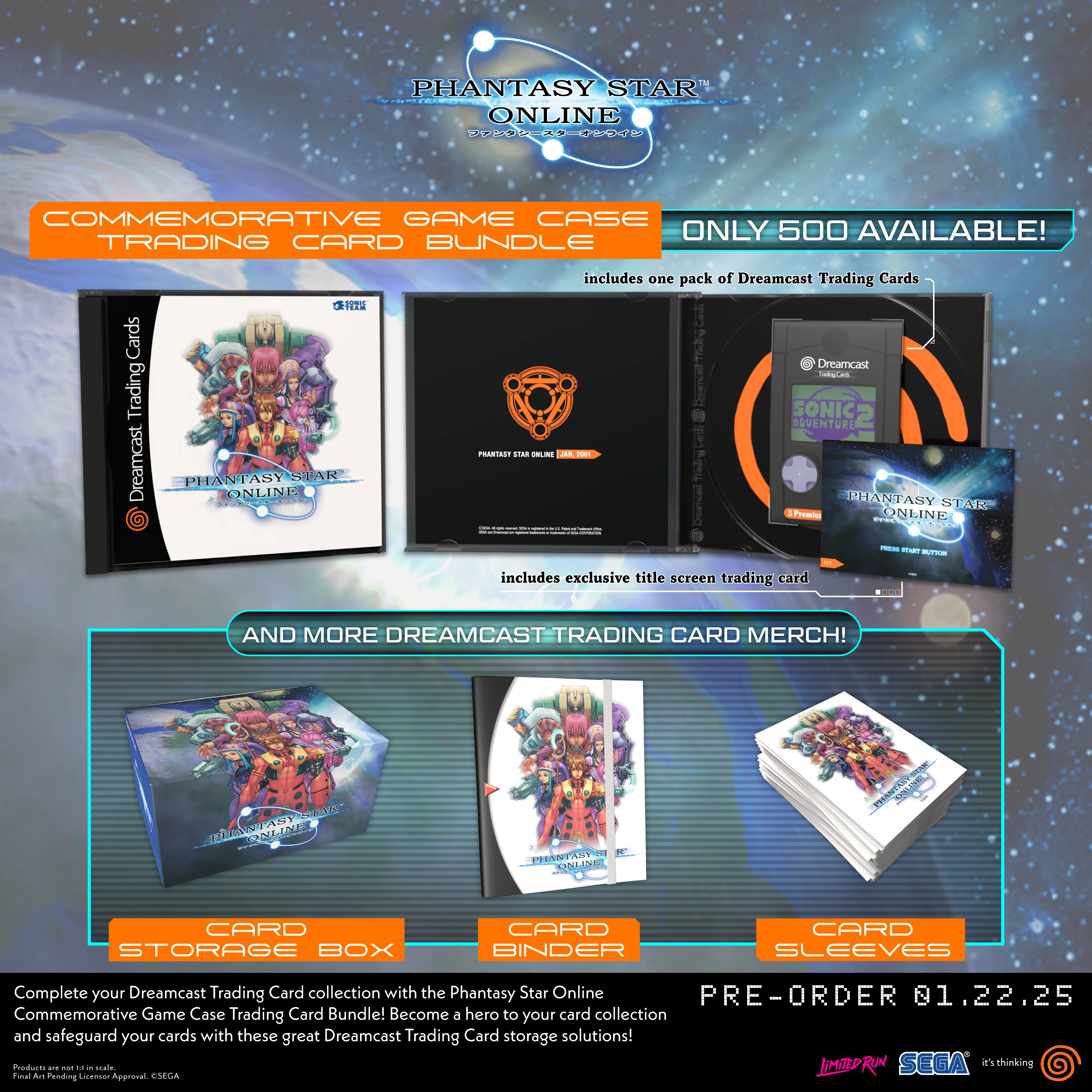 Phantasy Star Online Trading Card Storage Box - Image 2
