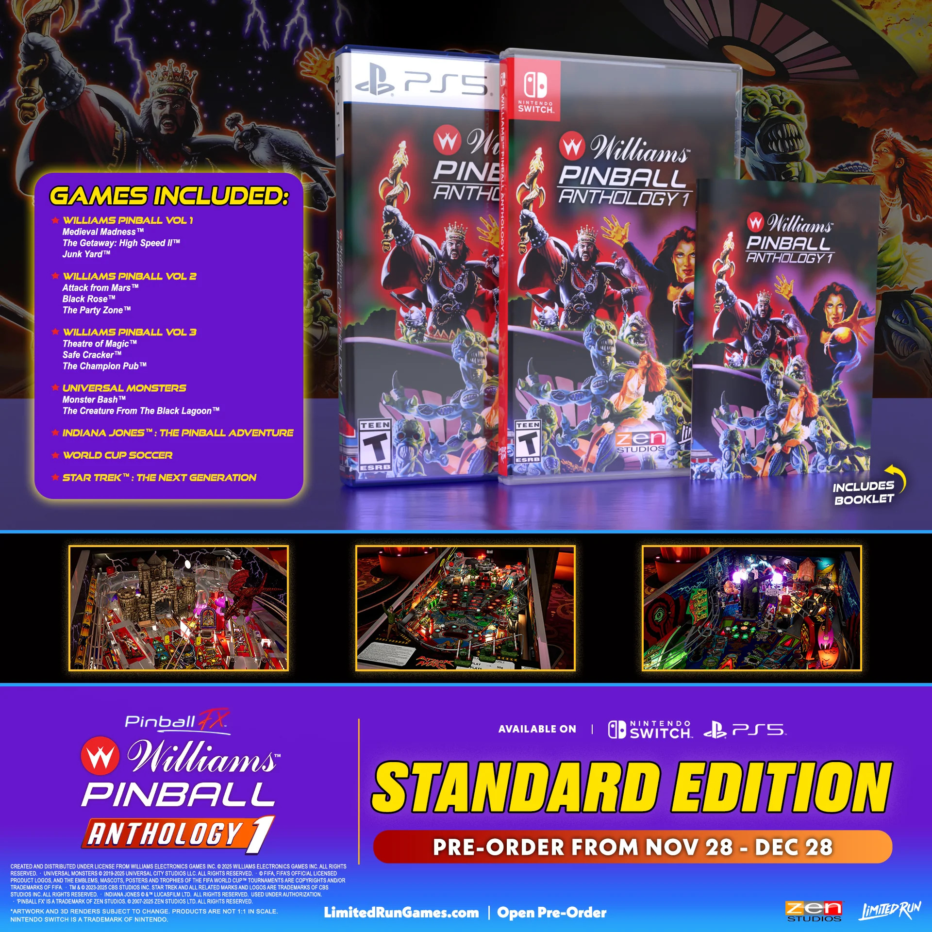 Pinball FX – Williams Pinball Anthology Volume 1 Standard Edition (Switch, PS5) - Image 2