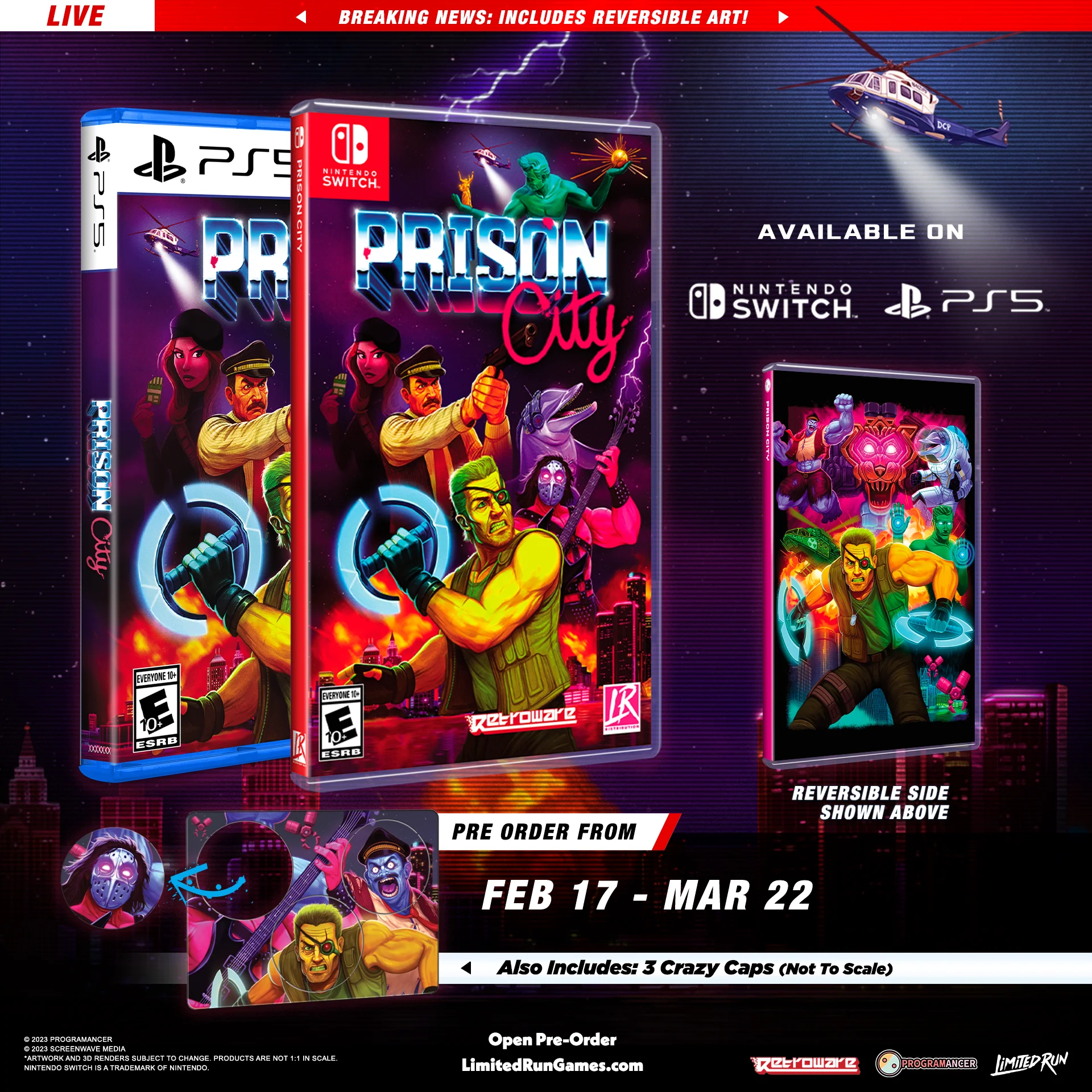 Prison City Standard Edition (Switch, PS5) - Image 2