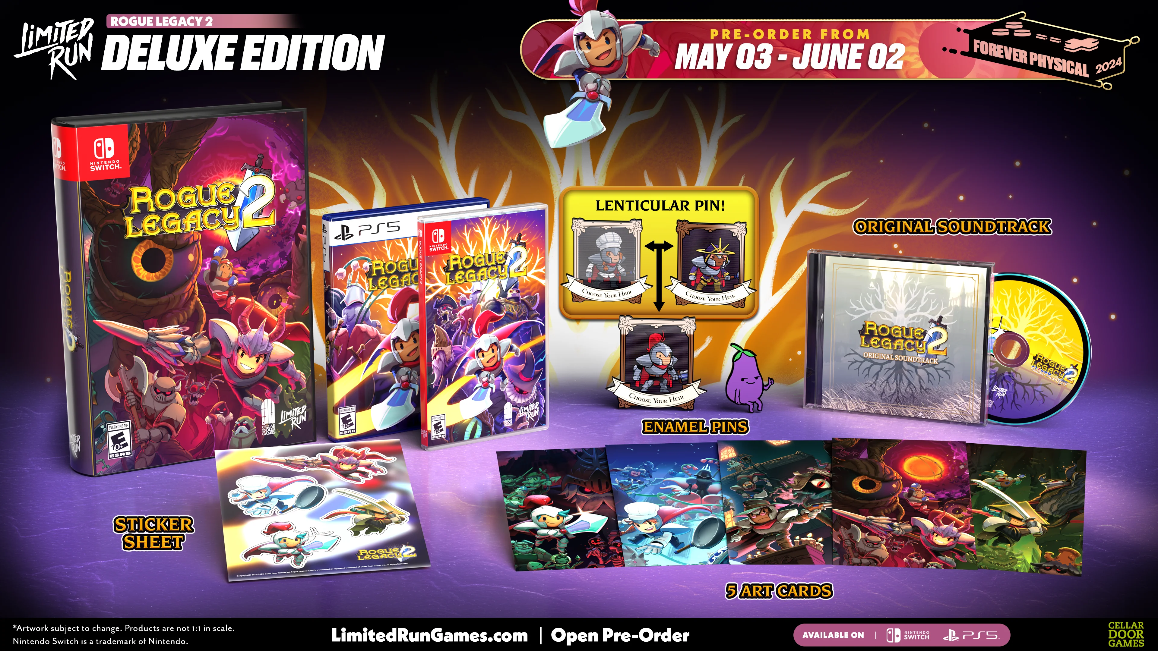 PS5 Limited Run #100: Rogue Legacy 2 Deluxe Edition - Image 3