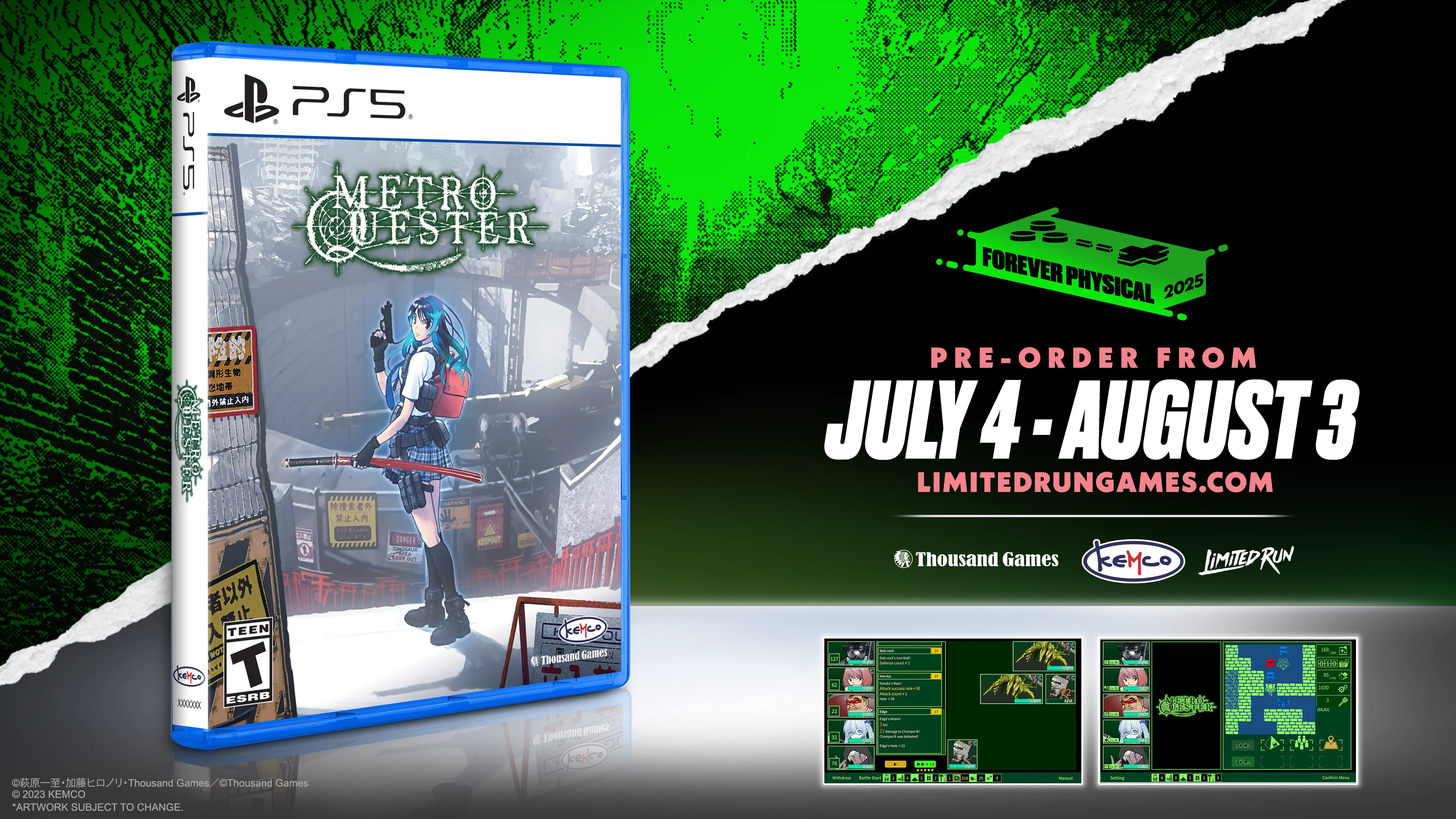 PS5 Limited Run #154: METRO QUESTER - Image 2