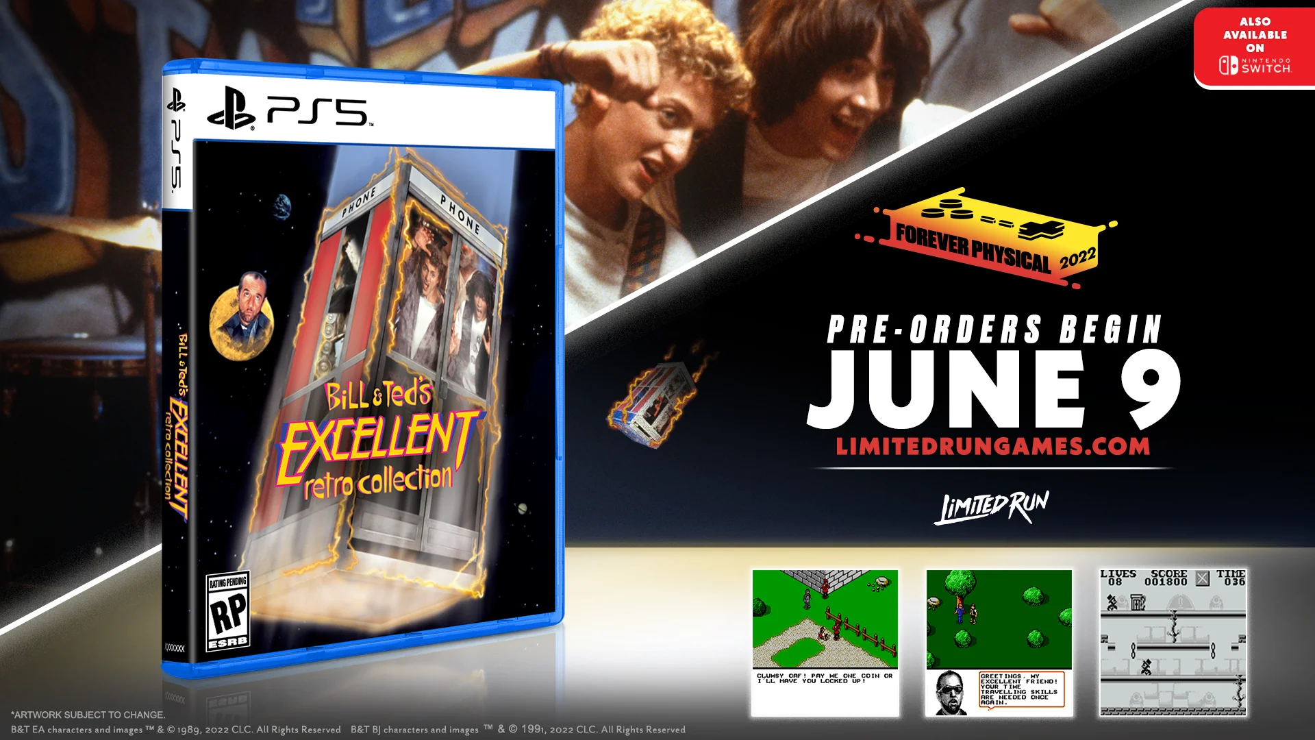 PS5 Limited Run #25: Bill & Ted's Excellent Retro Collection - Image 3