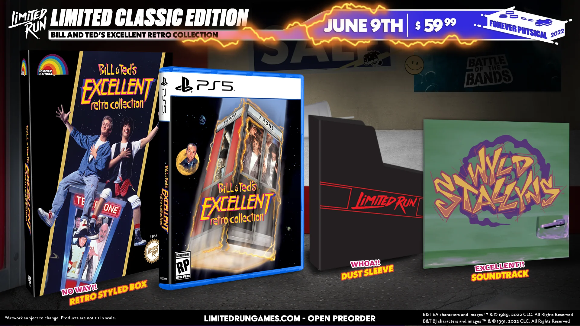 PS5 Limited Run #25: Bill & Ted's Excellent Retro Collection Collector's Edition - Image 3