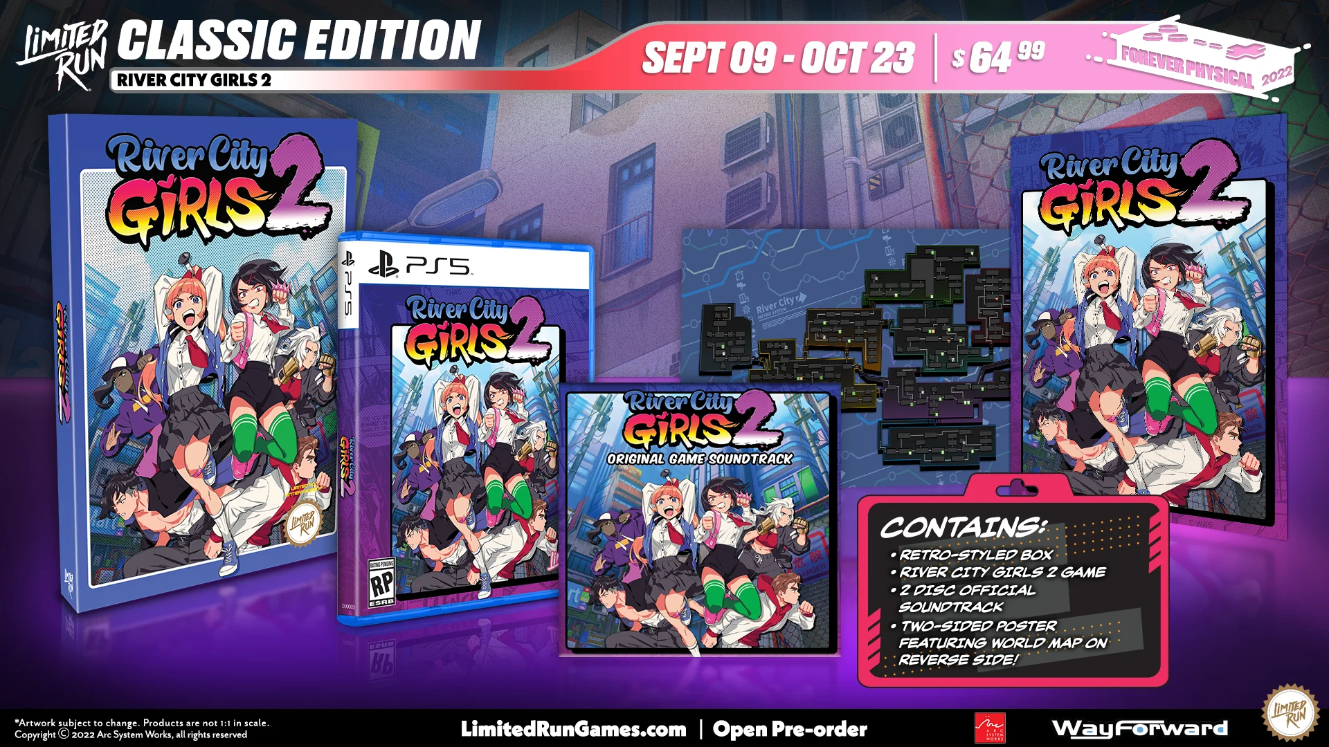 PS5 Limited Run #34: River City Girls 2 Classic Edition - Image 3