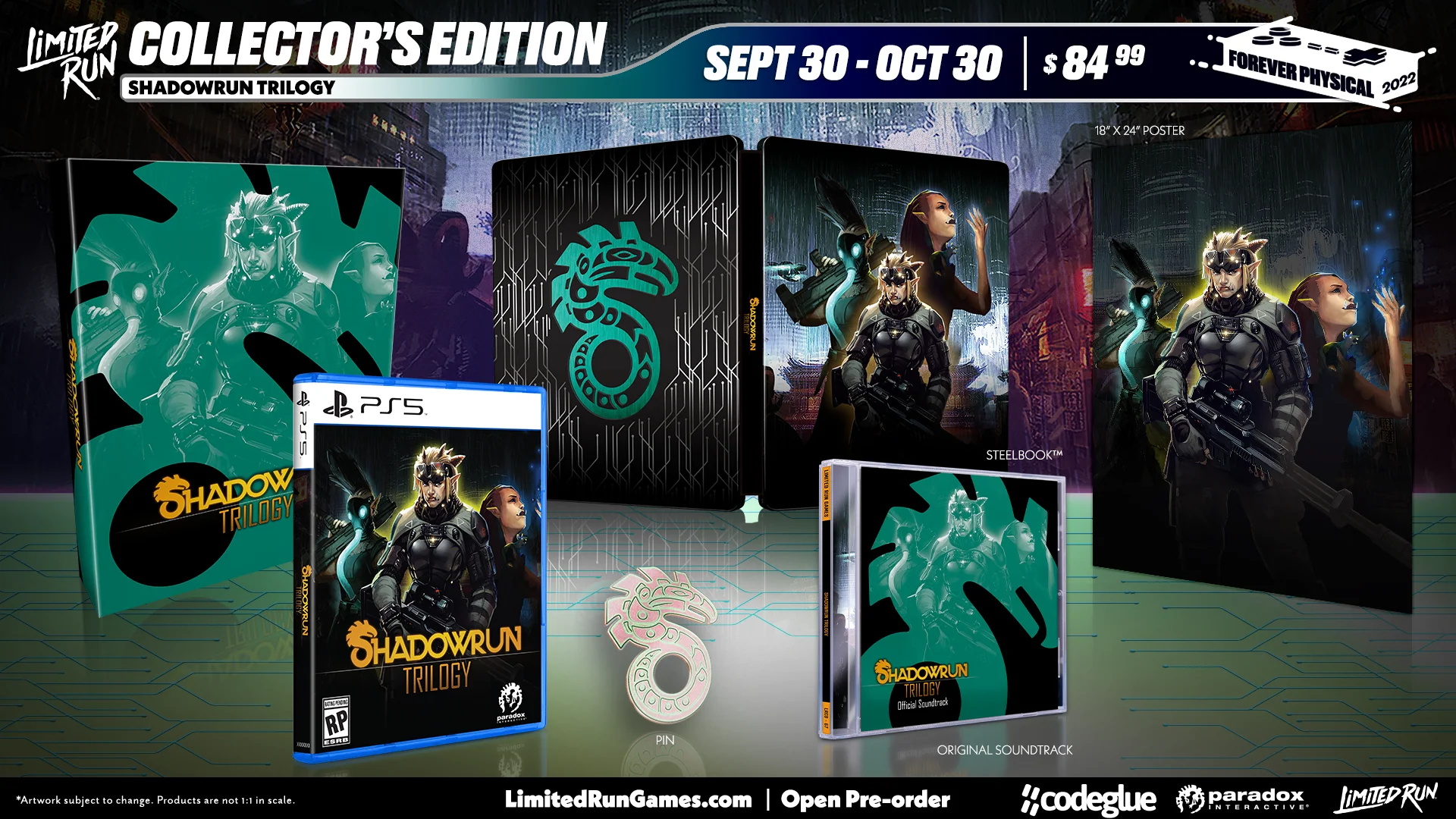 PS5 Limited Run #38: Shadowrun Trilogy Collector's Edition - Image 3