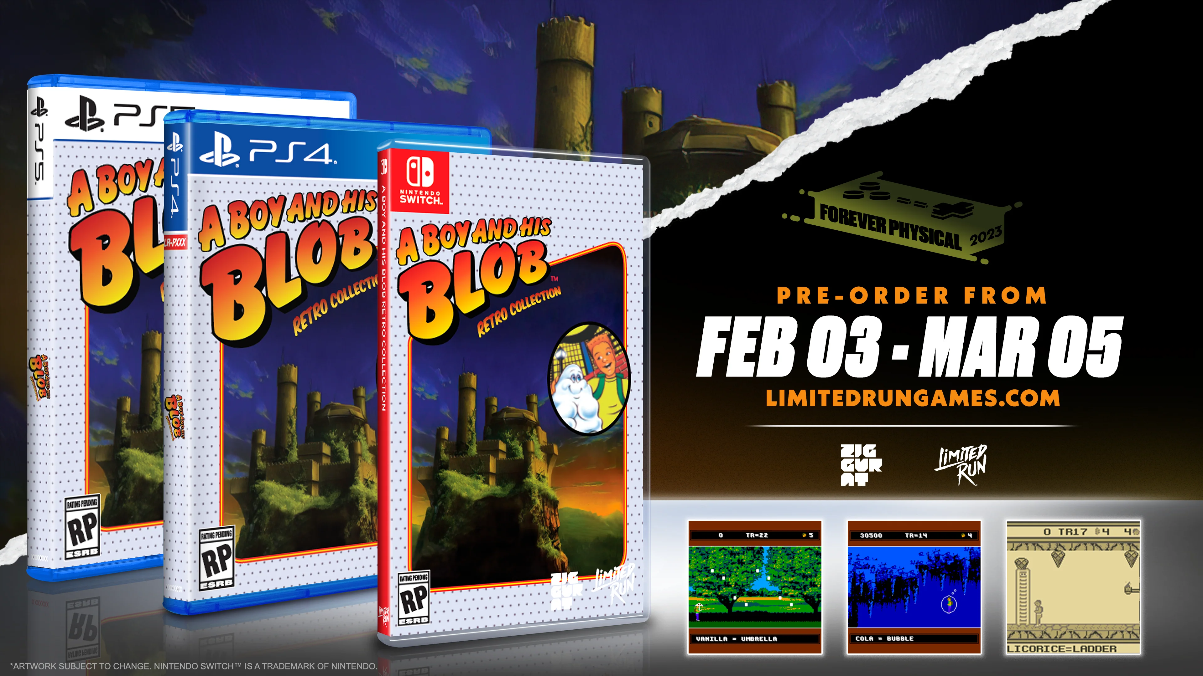PS5 Limited Run #48: A Boy and His Blob Retro Collection - Image 3