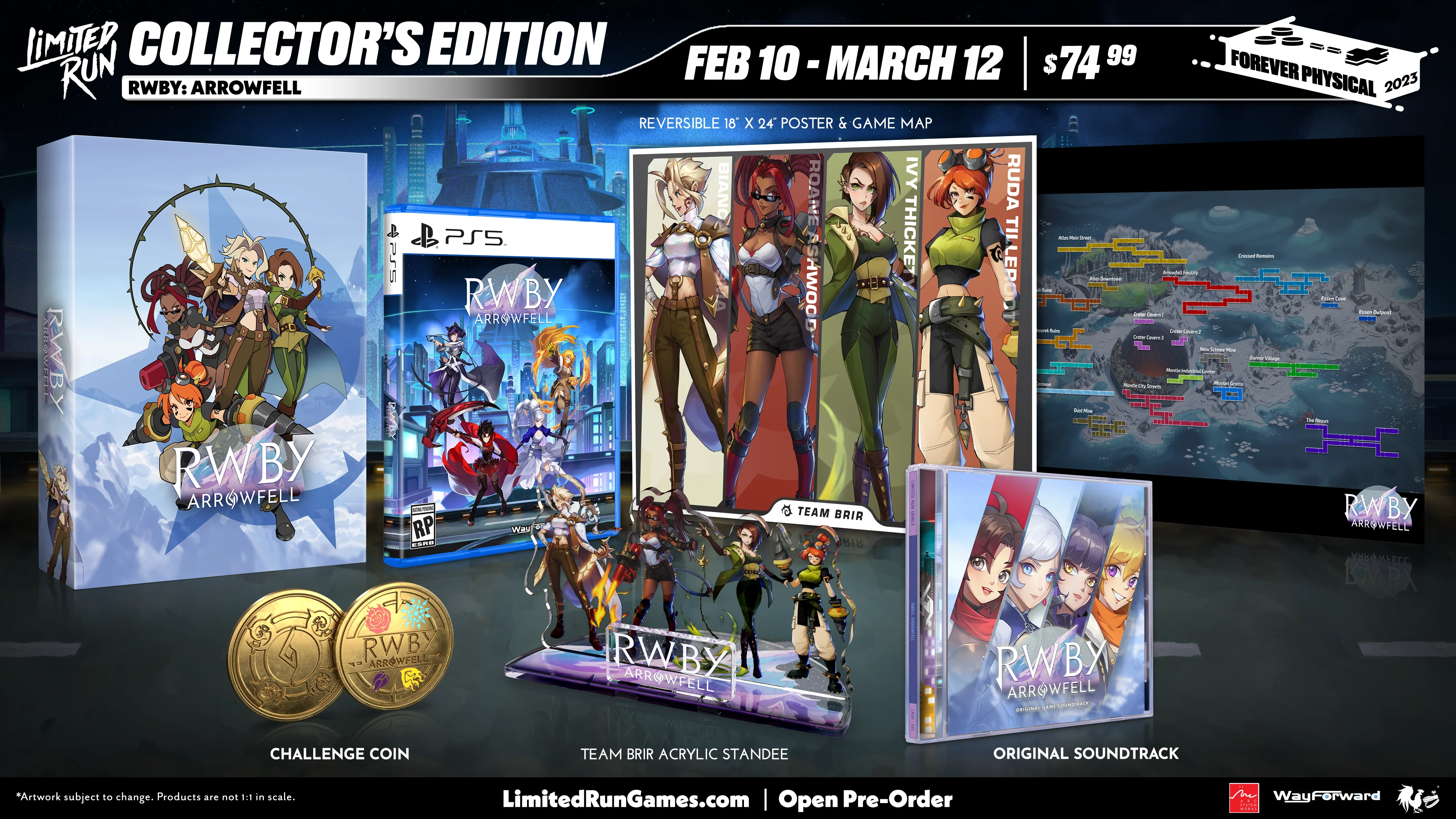 PS5 Limited Run #49: RWBY: Arrowfell Collector's Edition - Image 3
