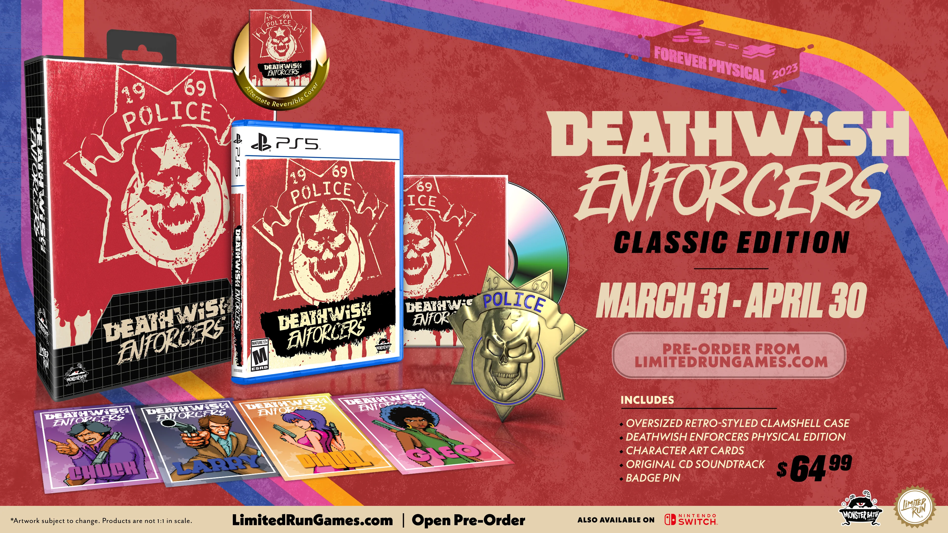 PS5 Limited Run #56: Deathwish Enforcers Classic Edition - Image 3