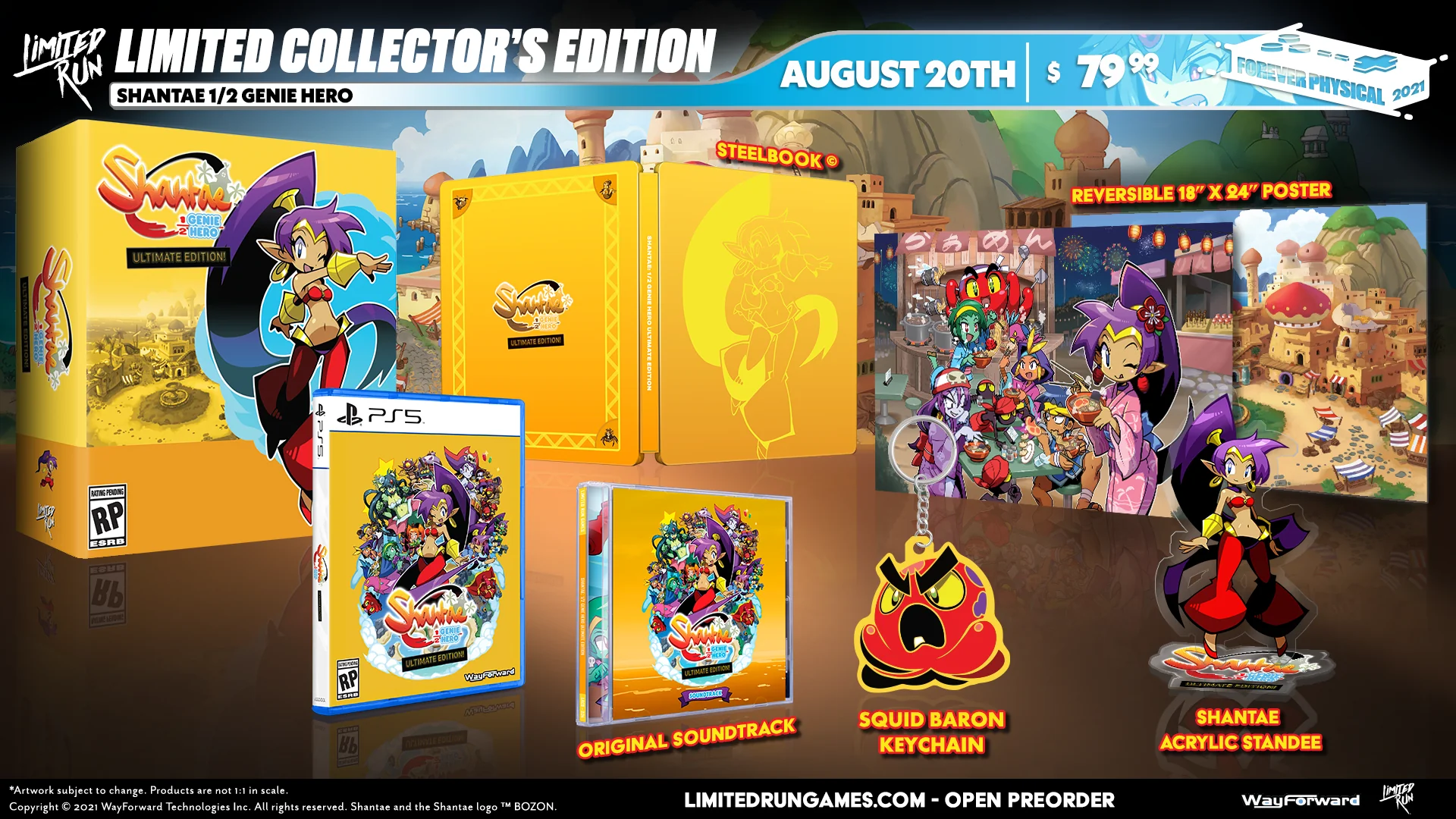 PS5 Limited Run #6: Shantae: Half-Genie Hero Collector's Edition - Image 2