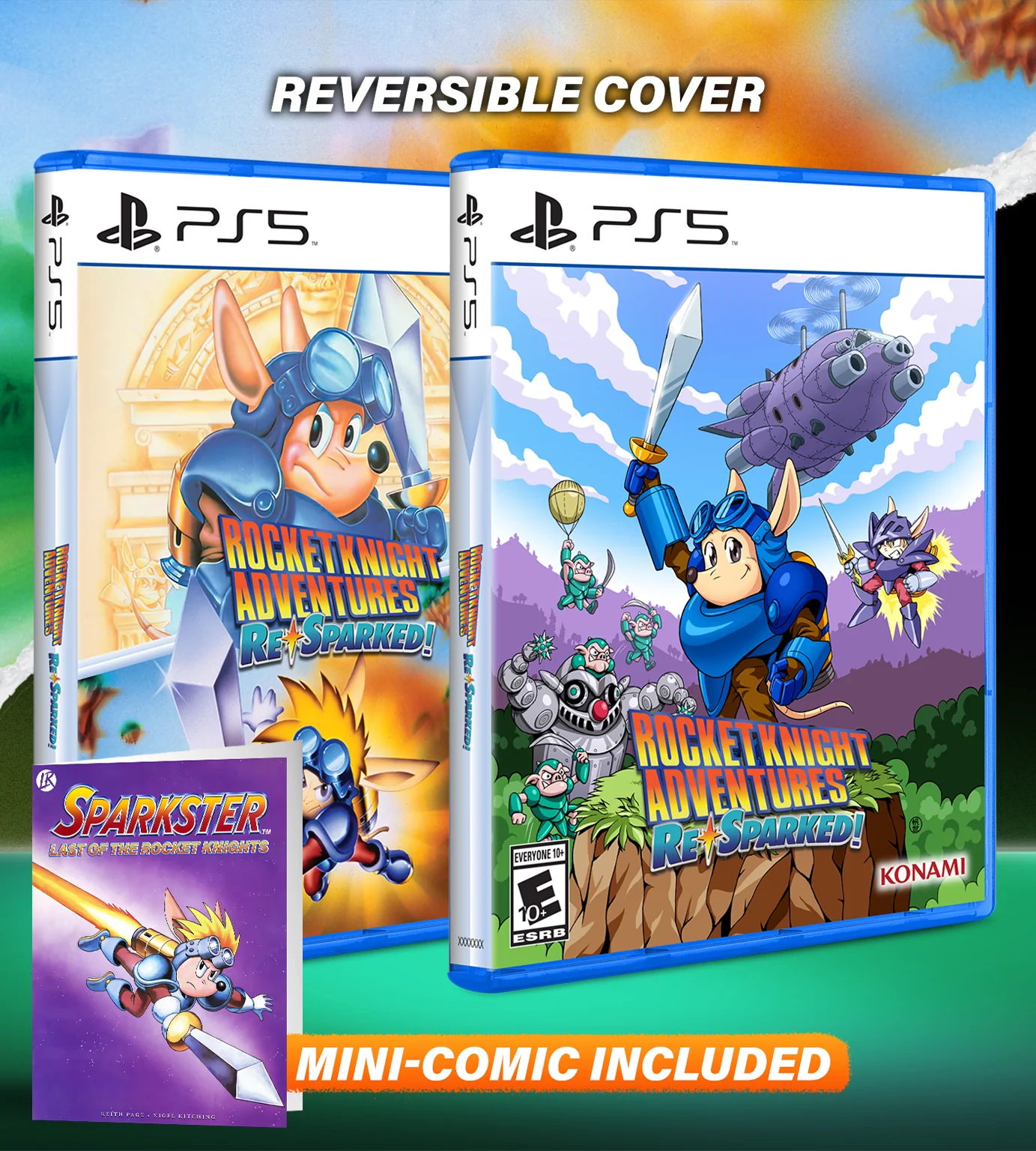 PS5 Limited Run #77: Rocket Knight Adventures: Re-Sparked - Image 2
