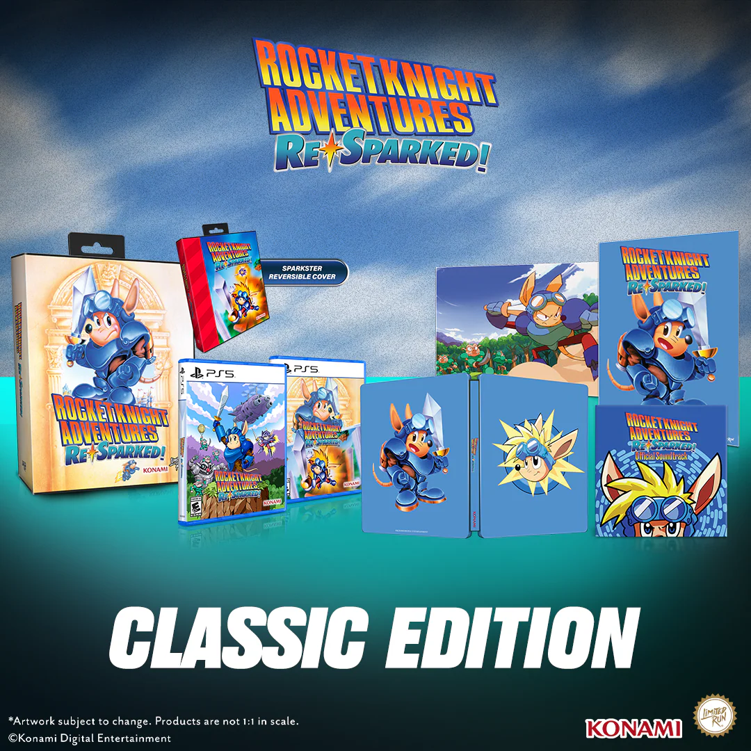 PS5 Limited Run #77: Rocket Knight Adventures: Re-Sparked Classic Edition - Image 2