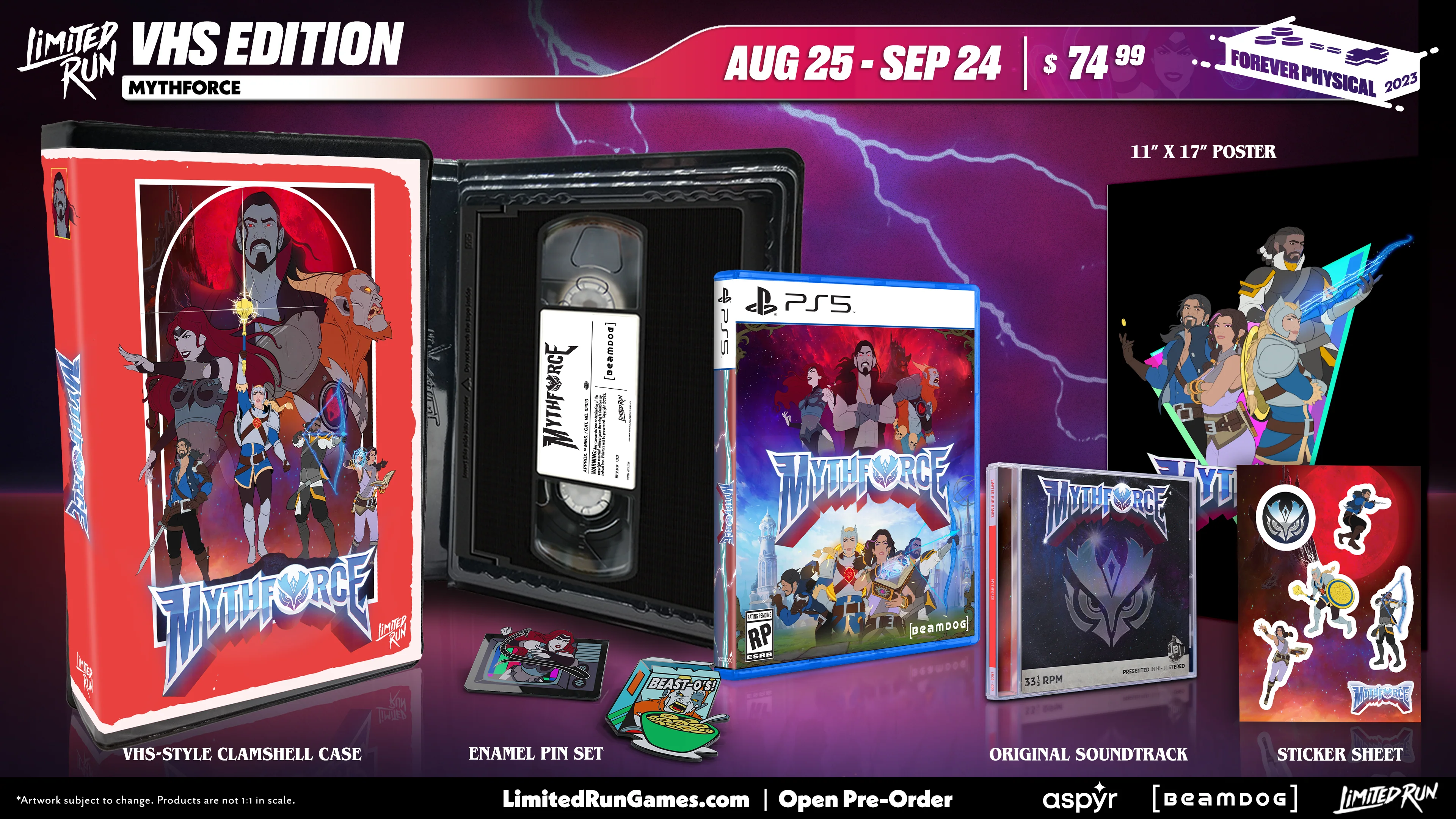 PS5 Limited Run #78: MythForce VHS Edition - Image 3