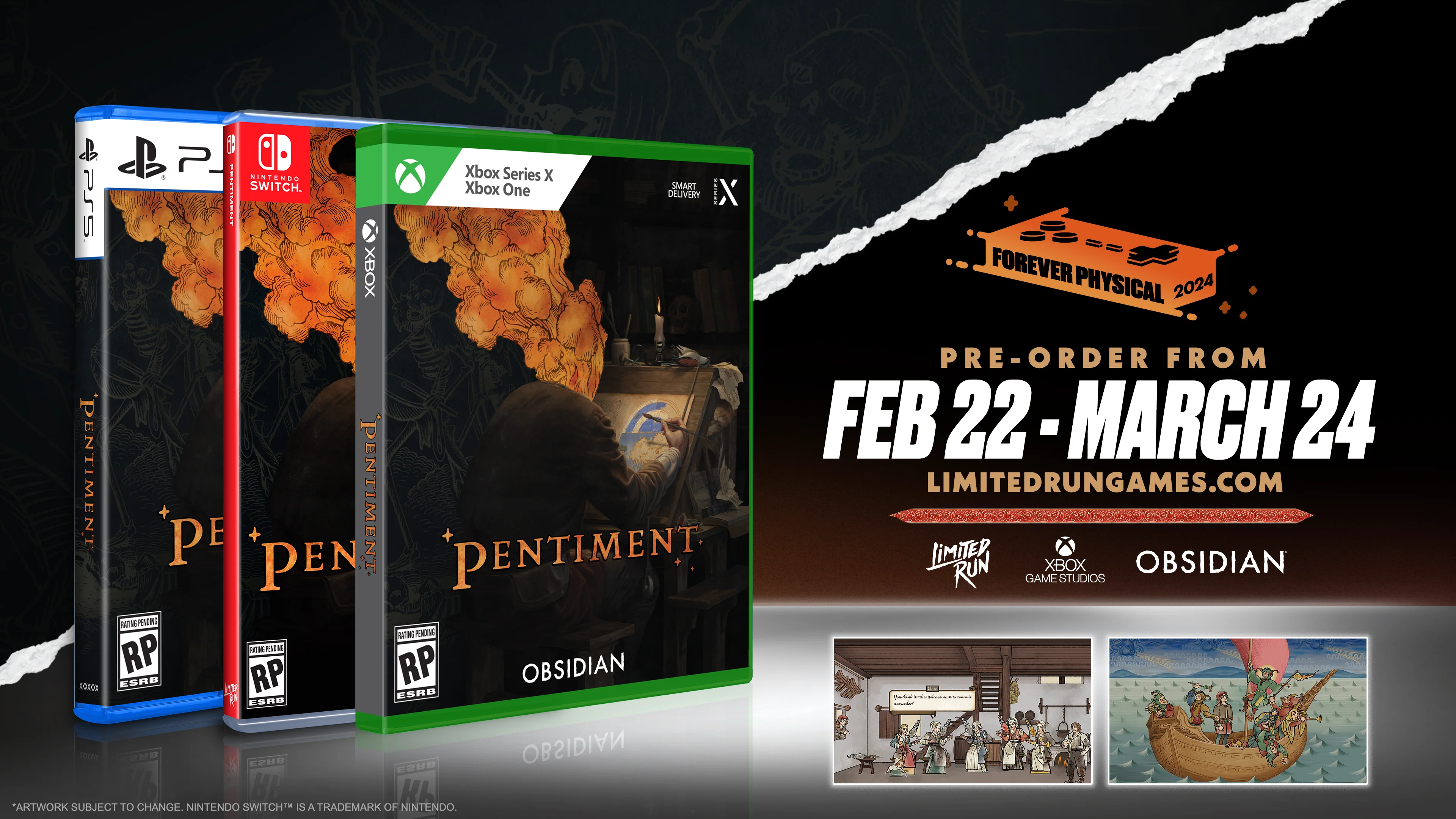 PS5 Limited Run #94: Pentiment - Image 3