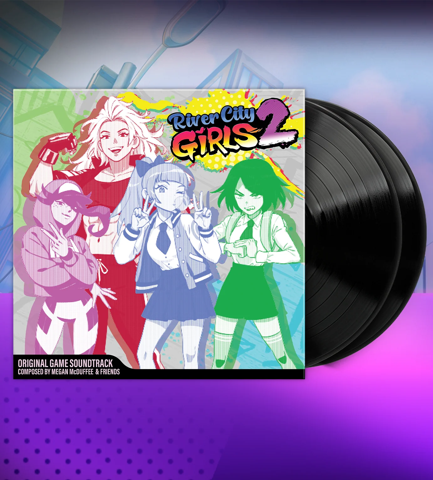 River City Girls 2 - 2LP Vinyl Soundtrack - Image 2