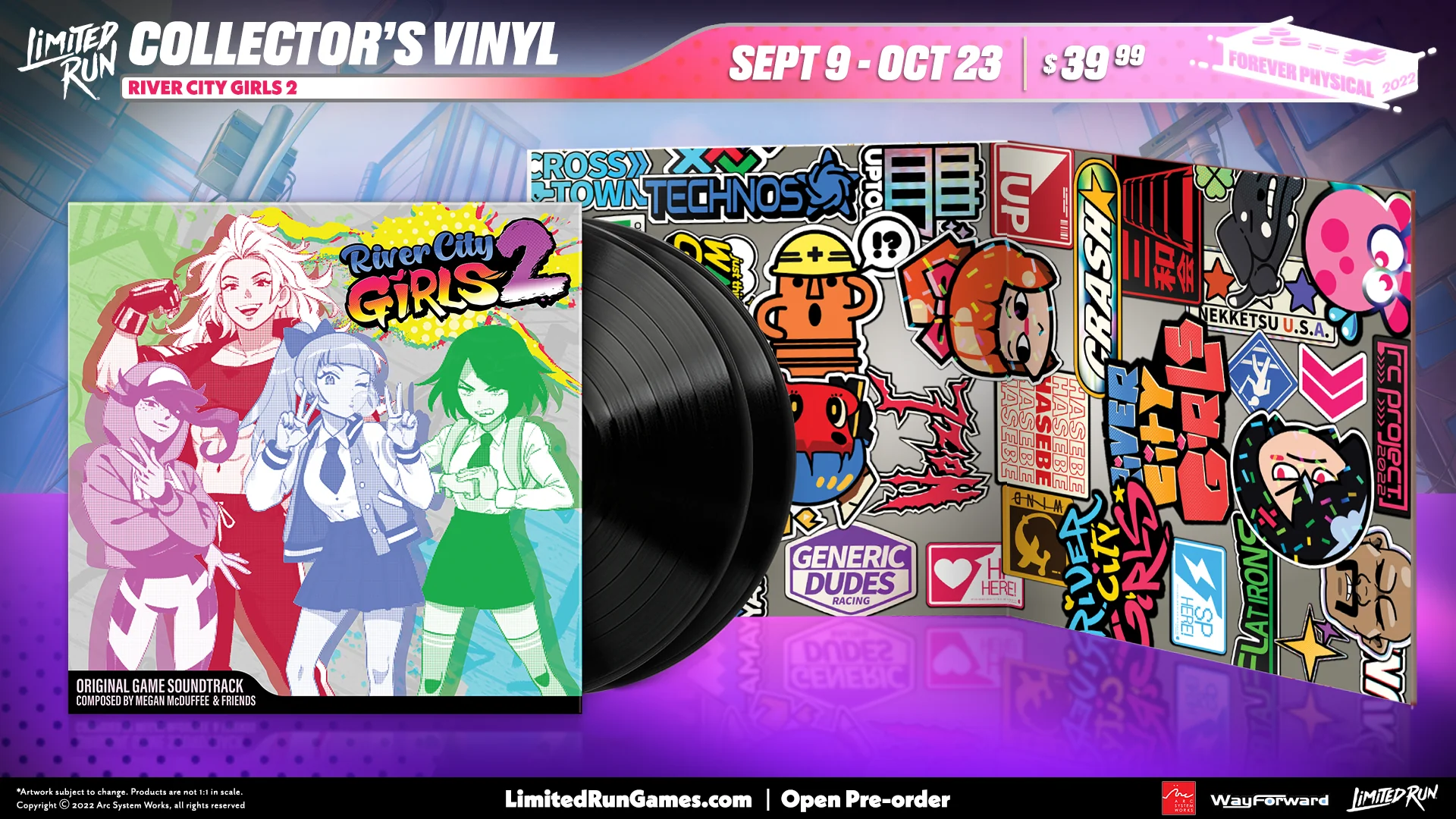 River City Girls 2 - 2LP Vinyl Soundtrack - Image 5