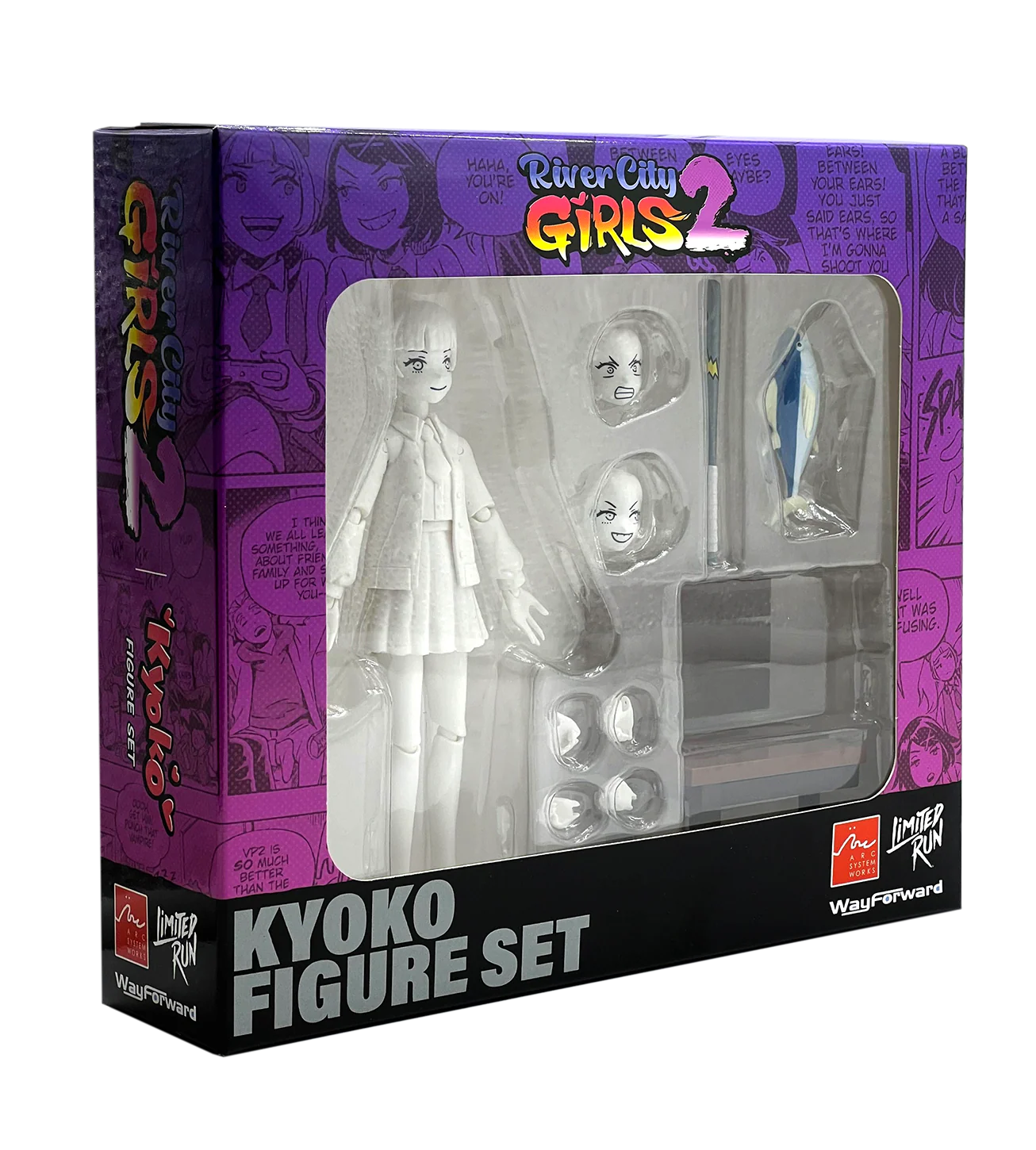 River City Girls 2 Figure Sets White - Image 2