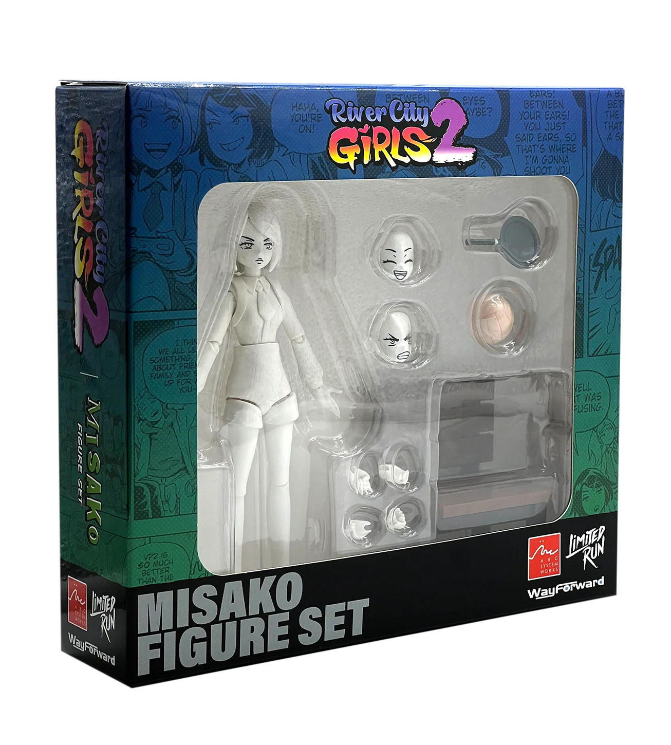 River City Girls 2 Figure Sets White - Image 5