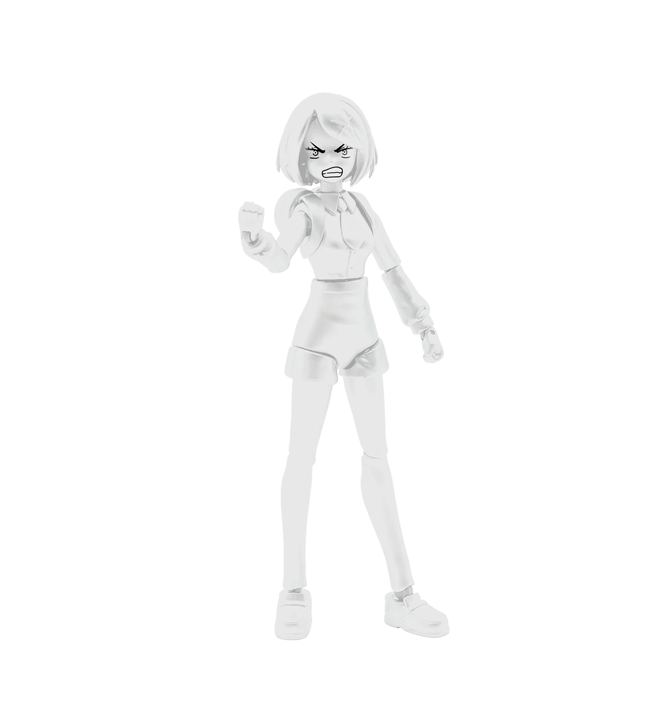 River City Girls 2 Figure Sets White - Image 6