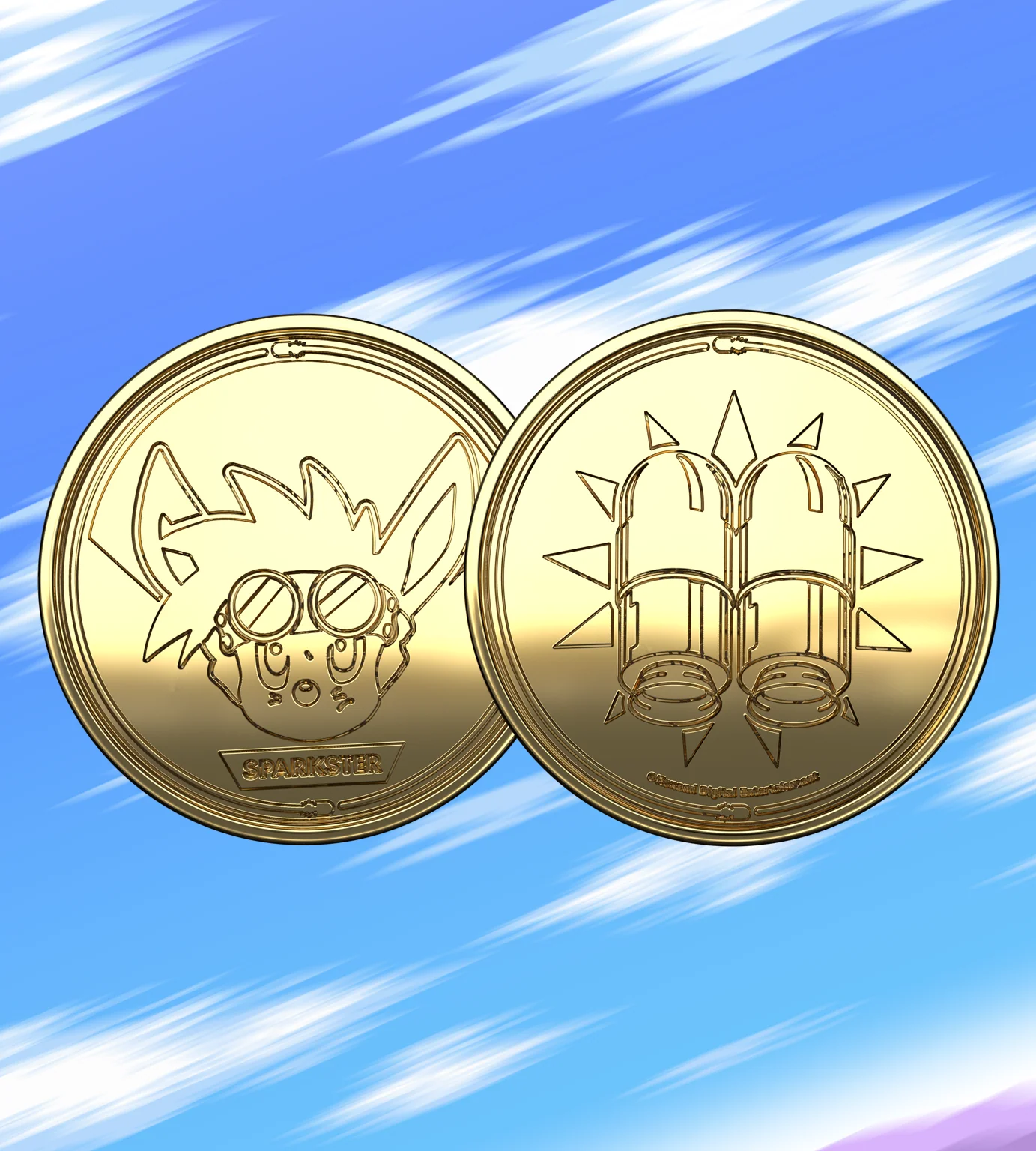 Rocket Knight Adventures Collectible Coin - Image 2