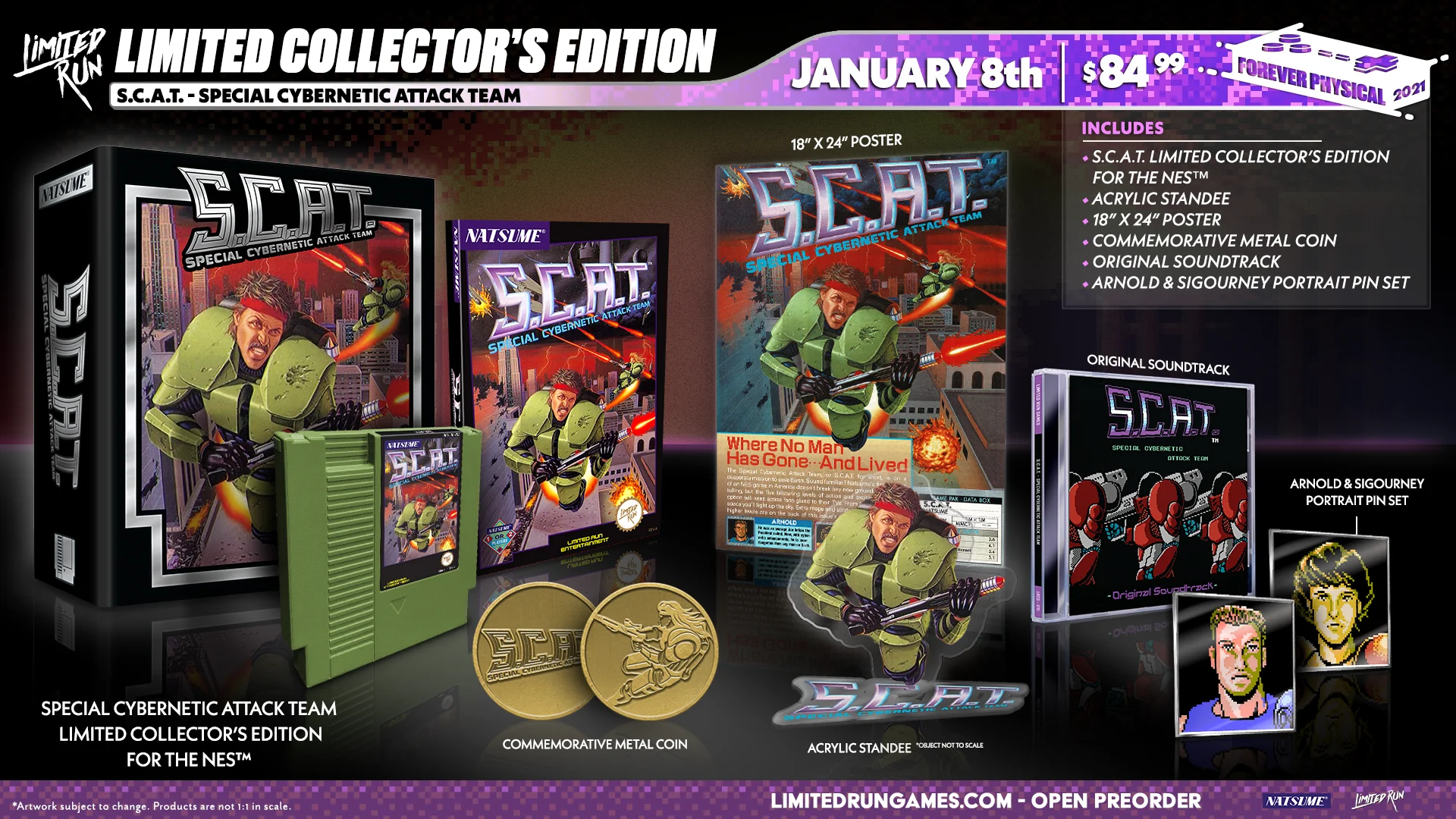 S.C.A.T.: Special Cybernetic Attack Team Collector's Edition (NES) - Image 2