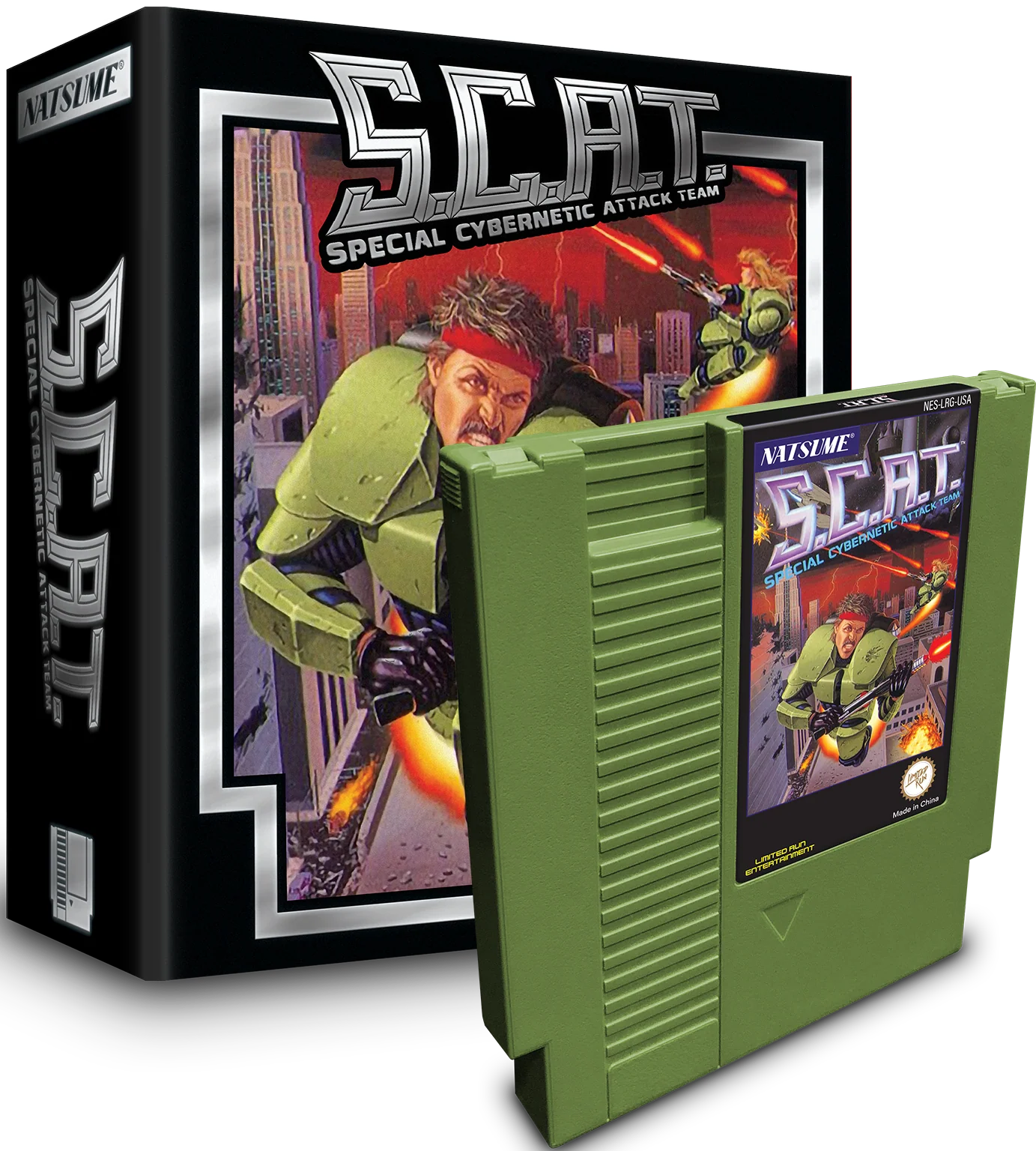 S.C.A.T.: Special Cybernetic Attack Team Collector's Edition (NES) - Image 3