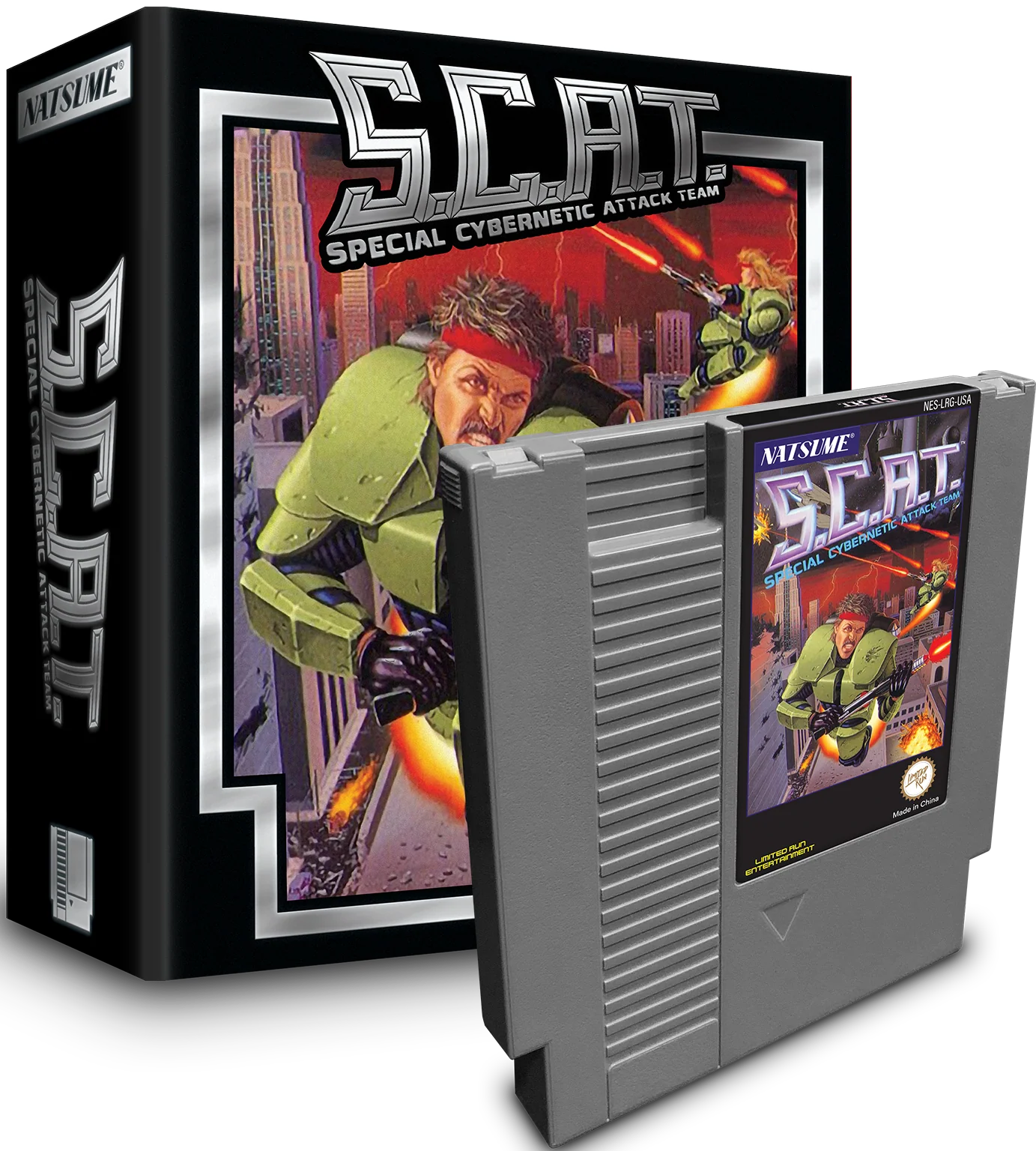 S.C.A.T.: Special Cybernetic Attack Team Collector's Edition (NES) - Image 4