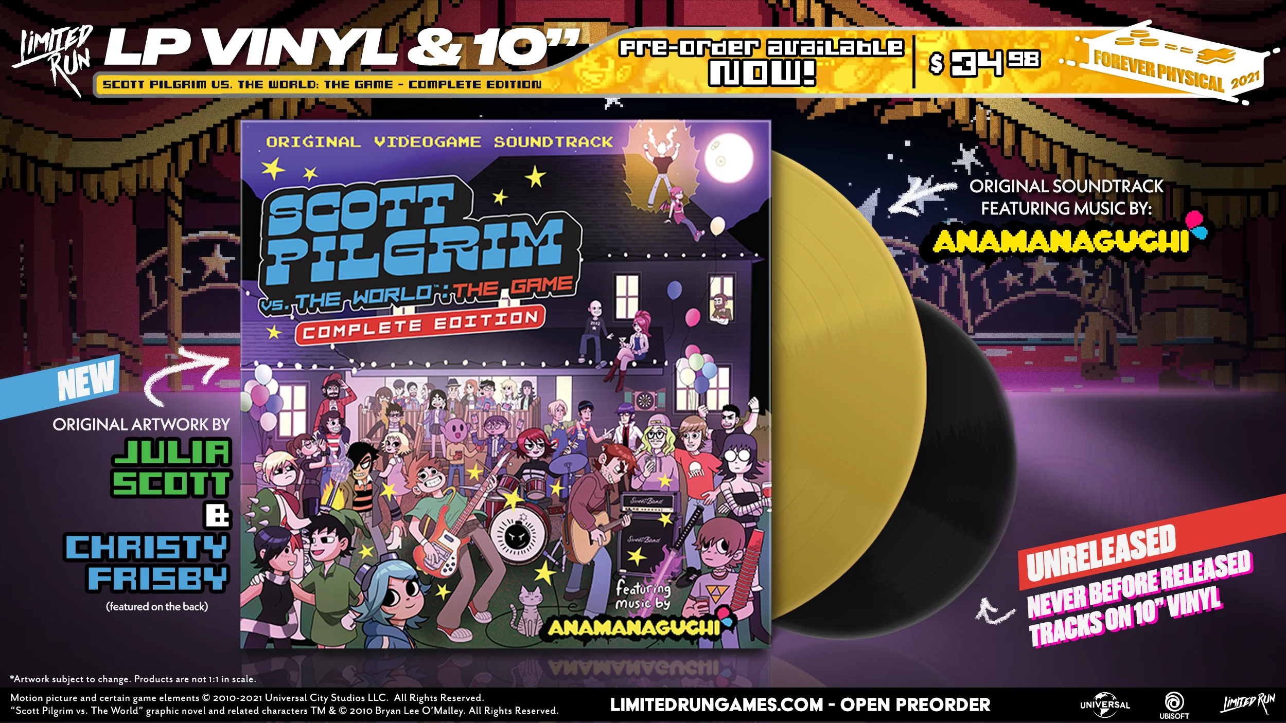 Scott Pilgrim Vs. The World: The Game - Complete Edition - Vinyl Soundtrack (LRG Exclusive) - Image 3