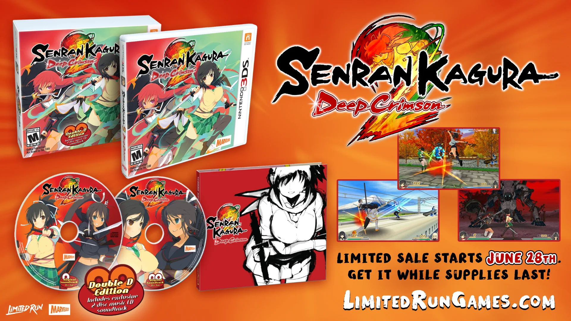 SENRAN KAGURA 2: Deep Crimson (3DS) - Image 3