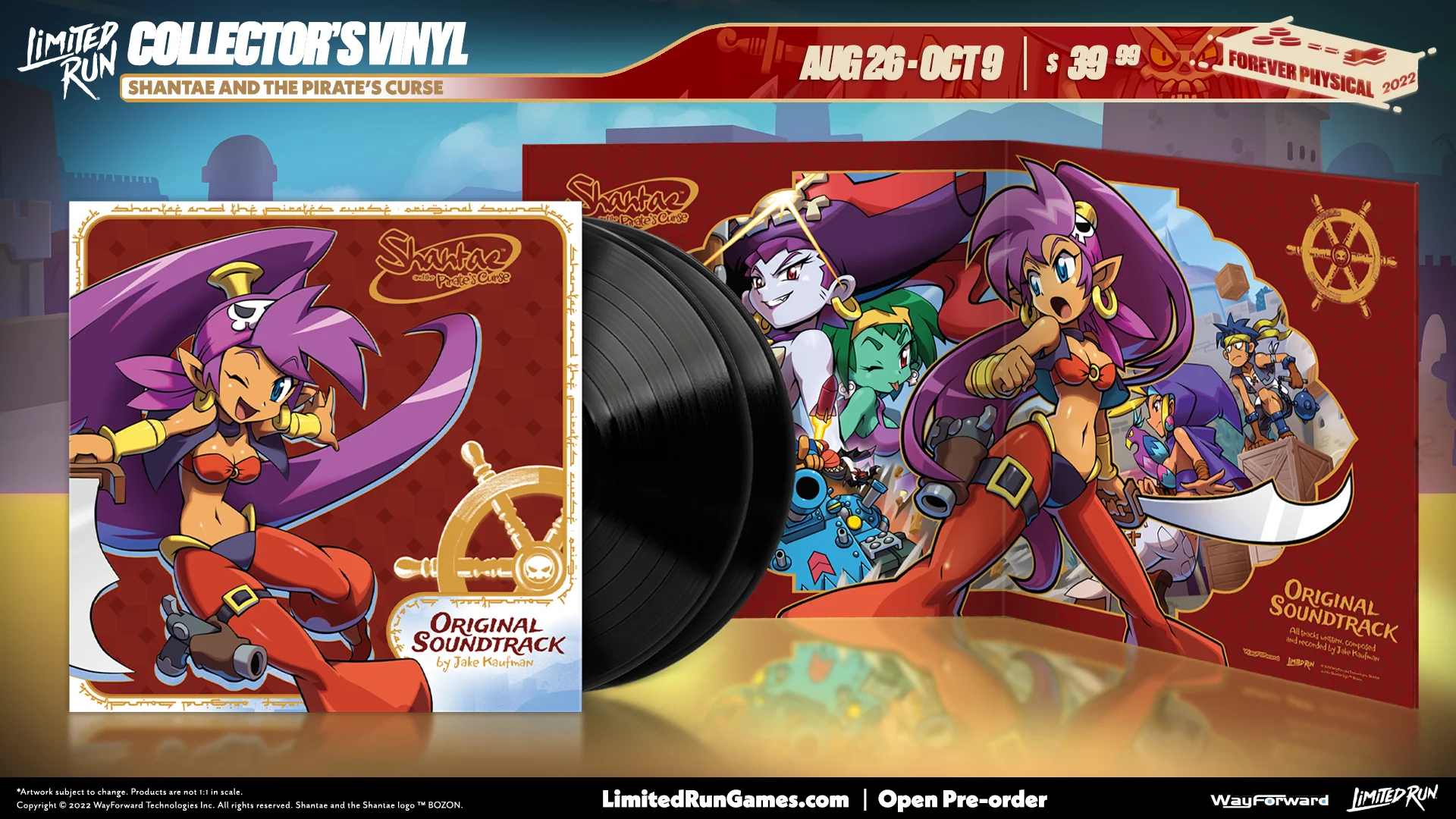 Shantae and the Pirate's Curse - 2LP Vinyl Soundtrack - Image 4