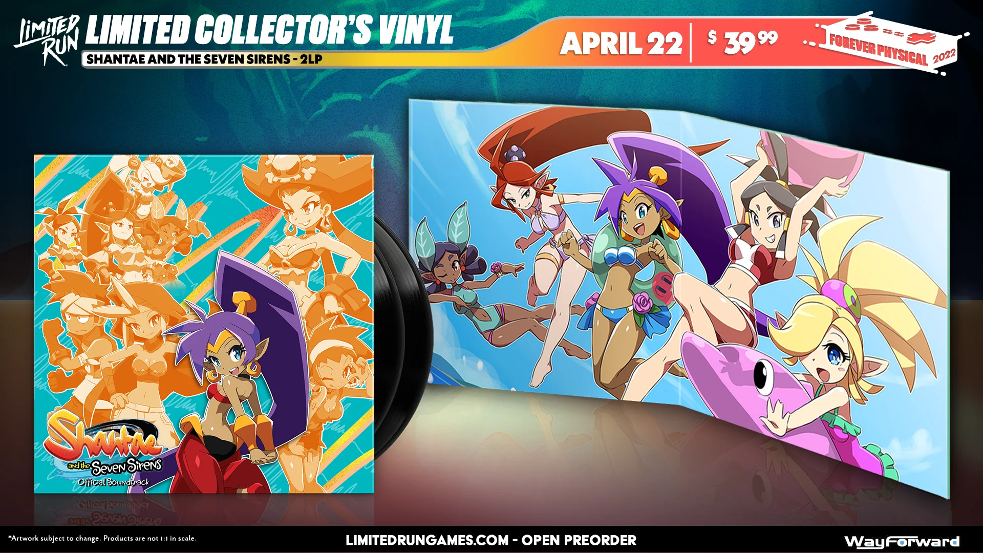 Shantae and the Seven Sirens - 2LP Vinyl Soundtrack - Image 3