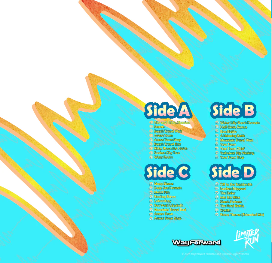 Shantae and the Seven Sirens - 2LP Vinyl Soundtrack - Image 4