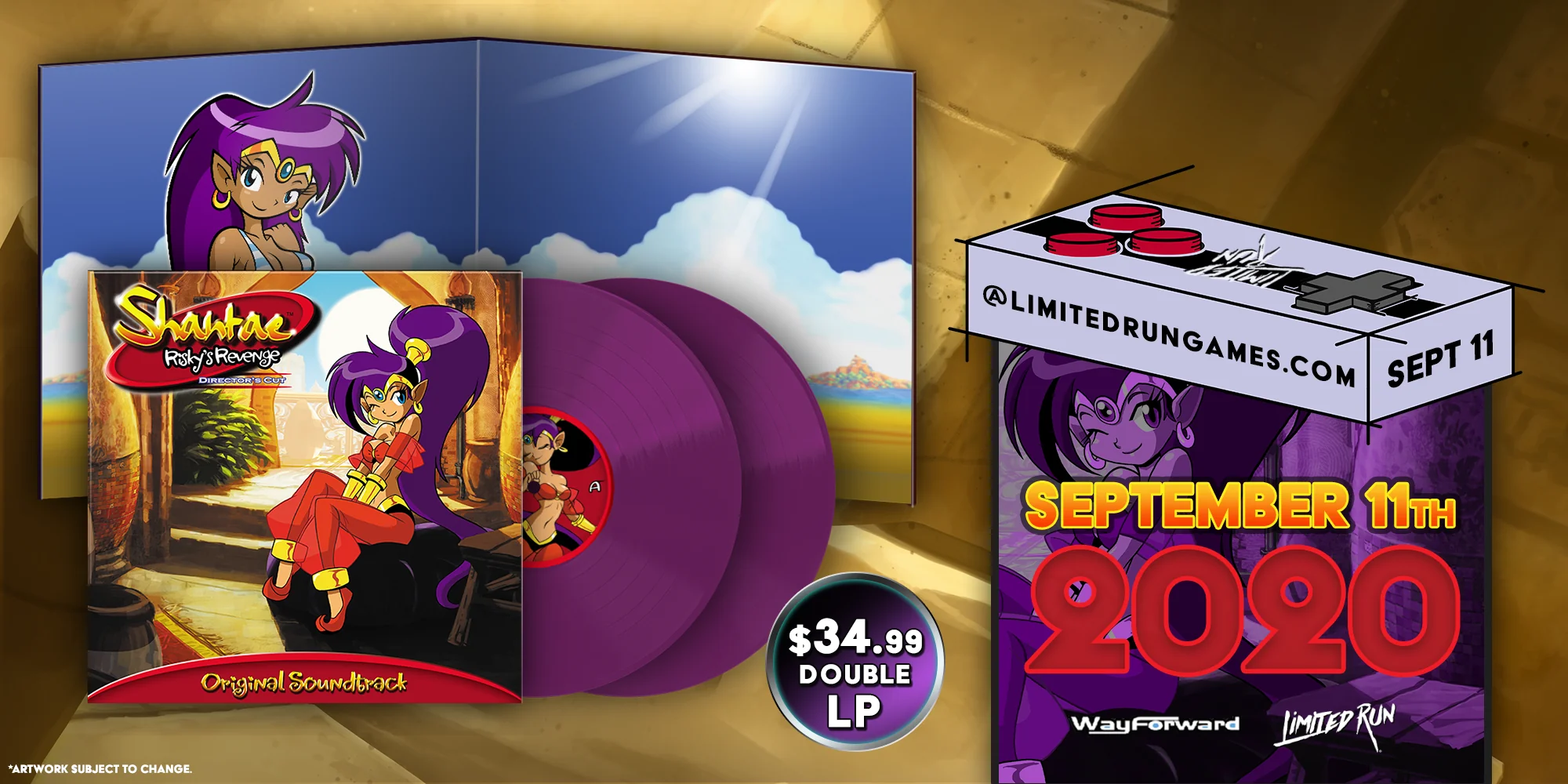 Shantae: Risky's Revenge - 2LP Vinyl Soundtrack - Image 5
