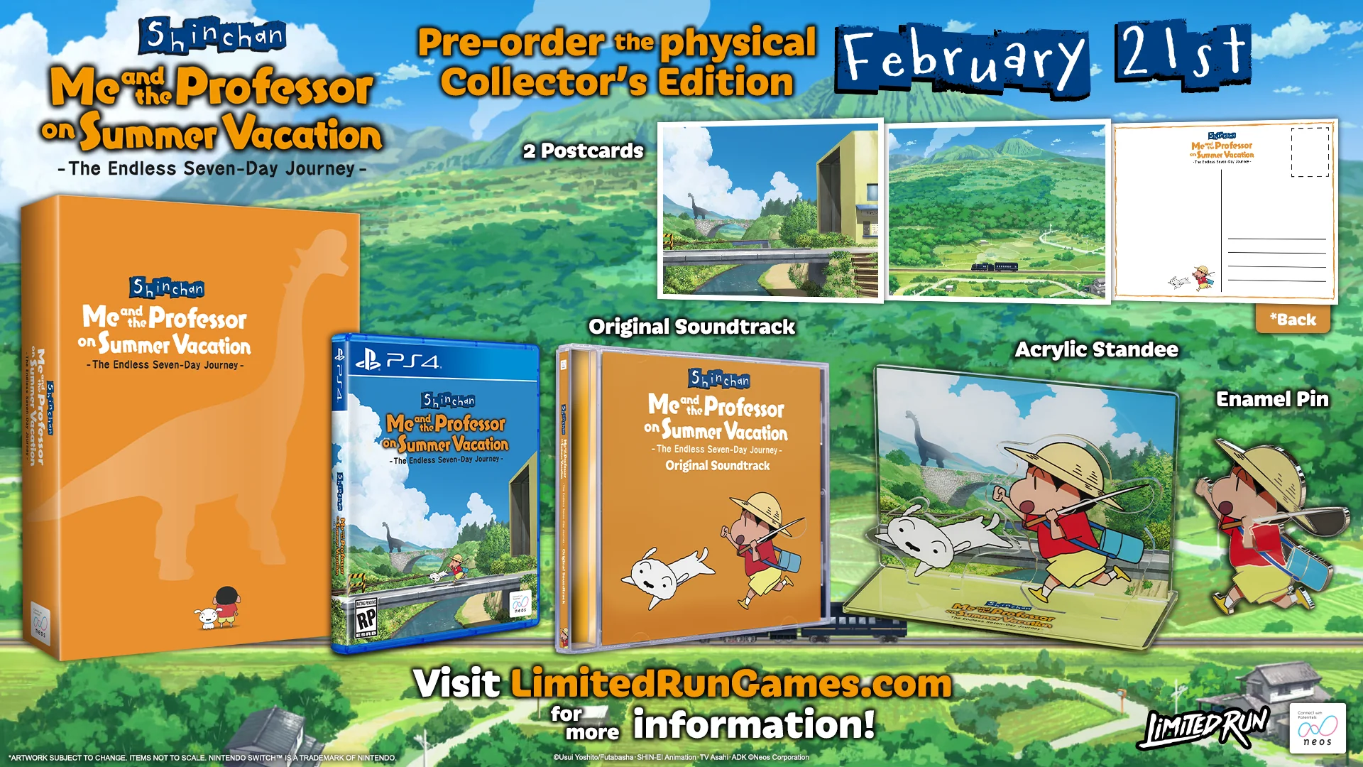Shin chan: Me and the Professor on Summer Vacation -The Endless Seven-Day Journey- Collector's Edition (PS4) - Image 3