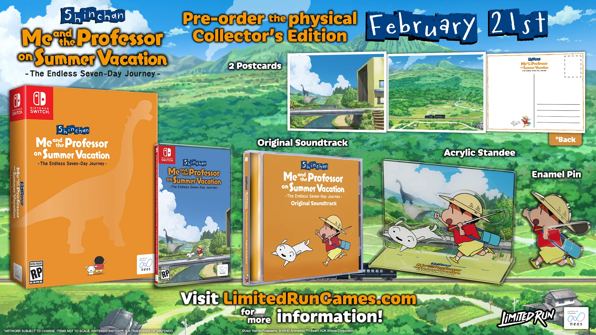 Shin chan: Me and the Professor on Summer Vacation -The Endless Seven-Day Journey- Collector's Edition (Switch) - Image 3