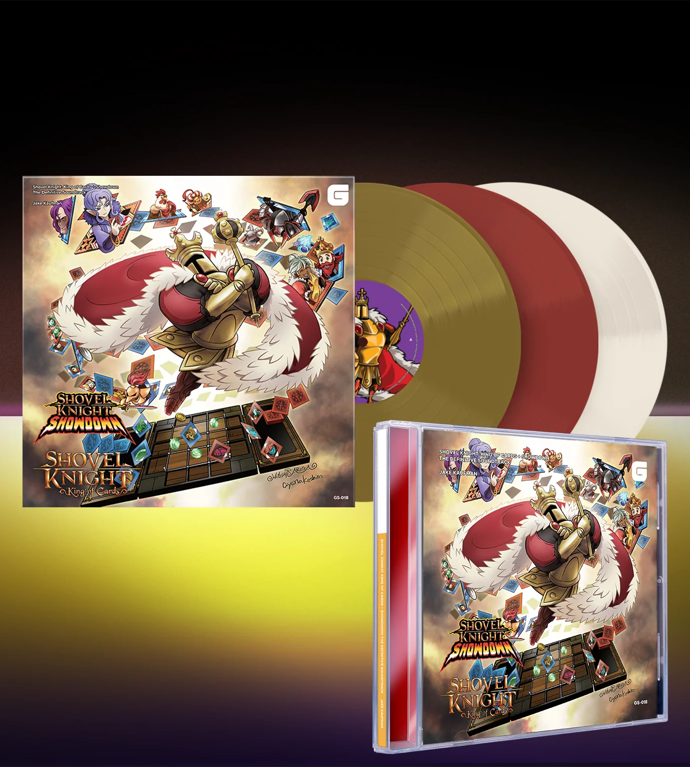Shovel Knight: King of Cards + Showdown The Definitive Soundtrack (CD or Vinyl) - Image 2