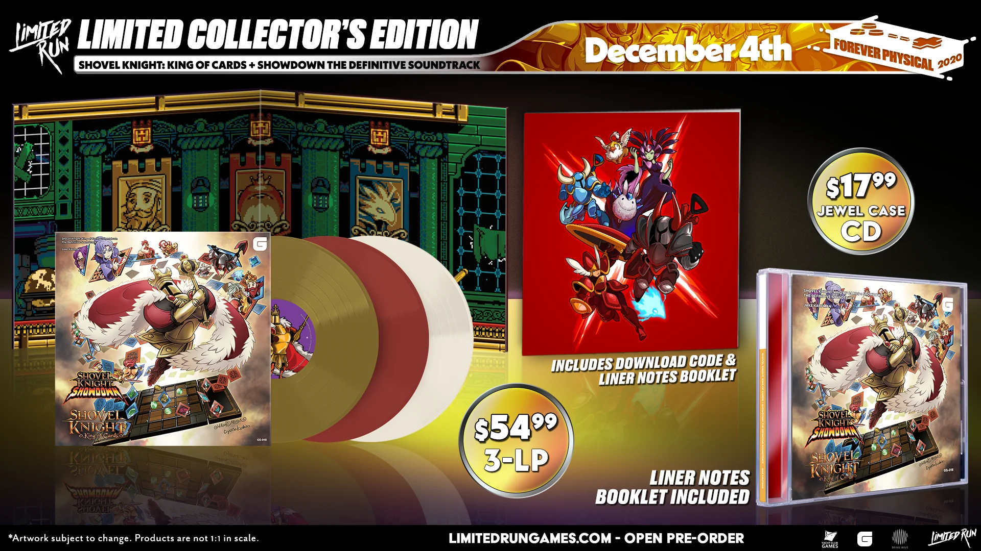 Shovel Knight: King of Cards + Showdown The Definitive Soundtrack (CD or Vinyl) - Image 5