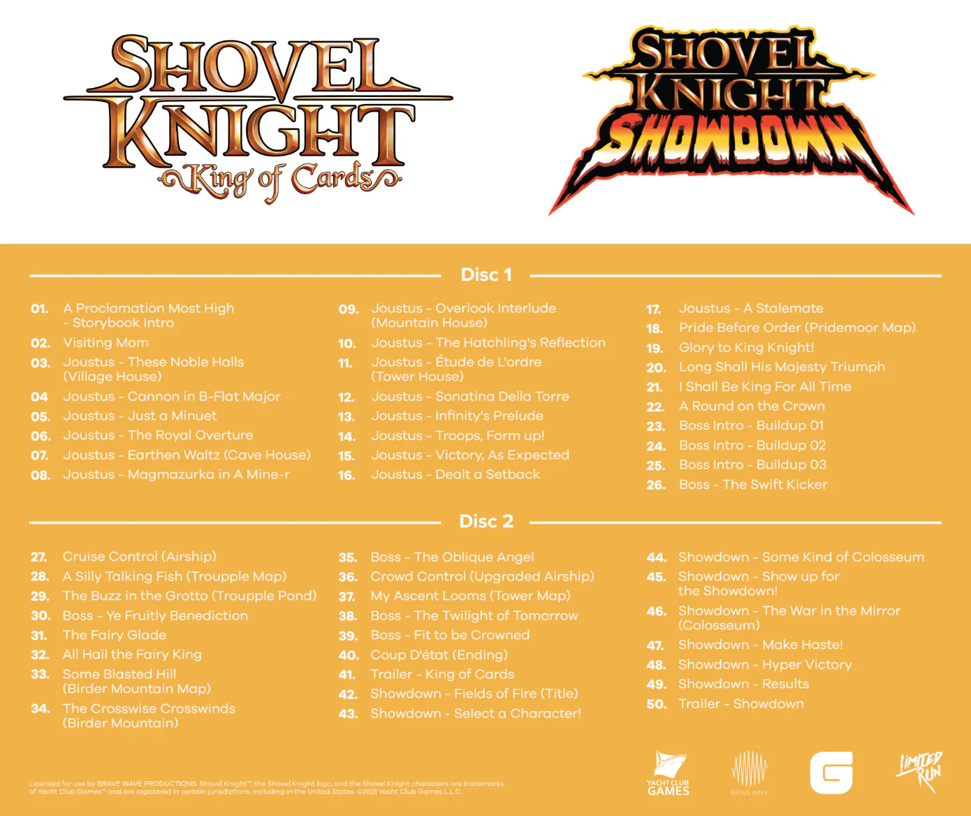 Shovel Knight: King of Cards + Showdown The Definitive Soundtrack (CD or Vinyl) - Image 6