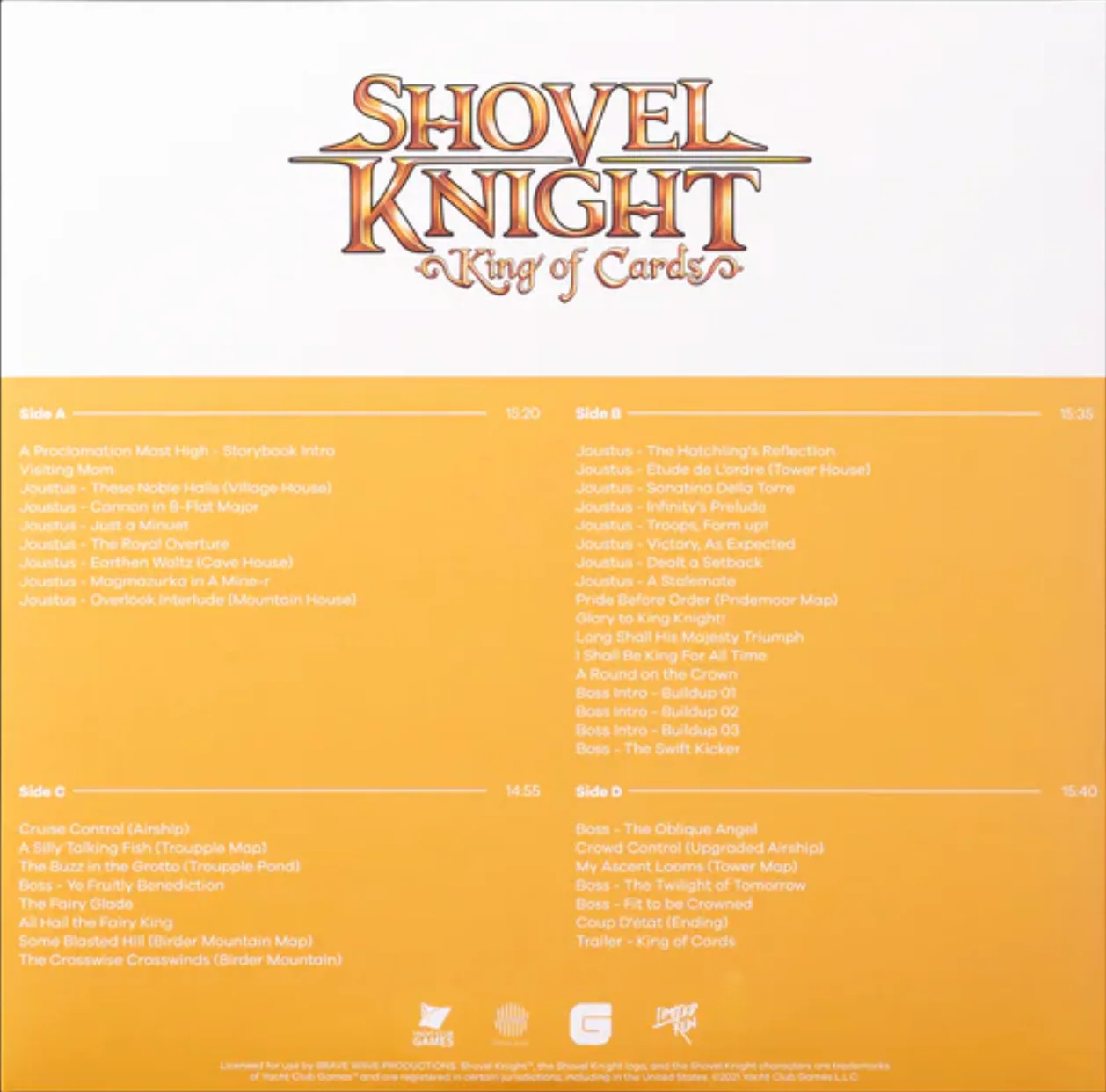 Shovel Knight: King of Cards + Showdown The Definitive Soundtrack (CD or Vinyl) - Image 7
