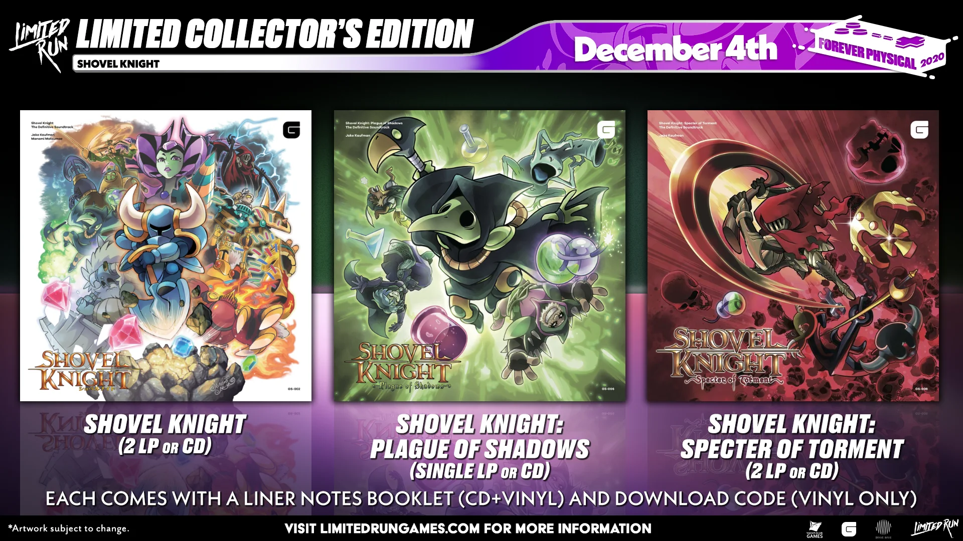 Shovel Knight: Plague of Shadows The Definitive Soundtrack (CD or Vinyl) - Image 4