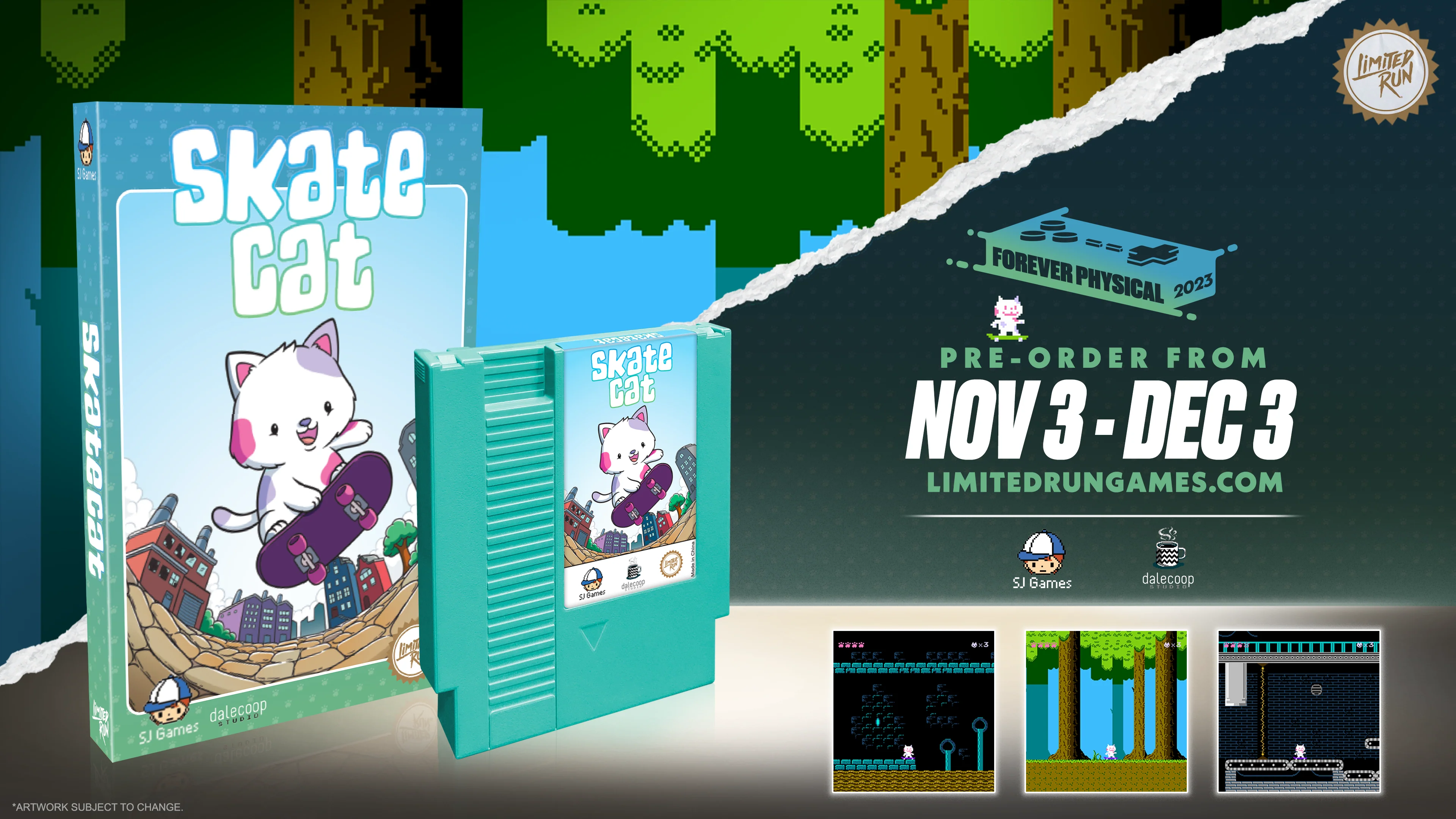 SkateCat (NES) - Image 3