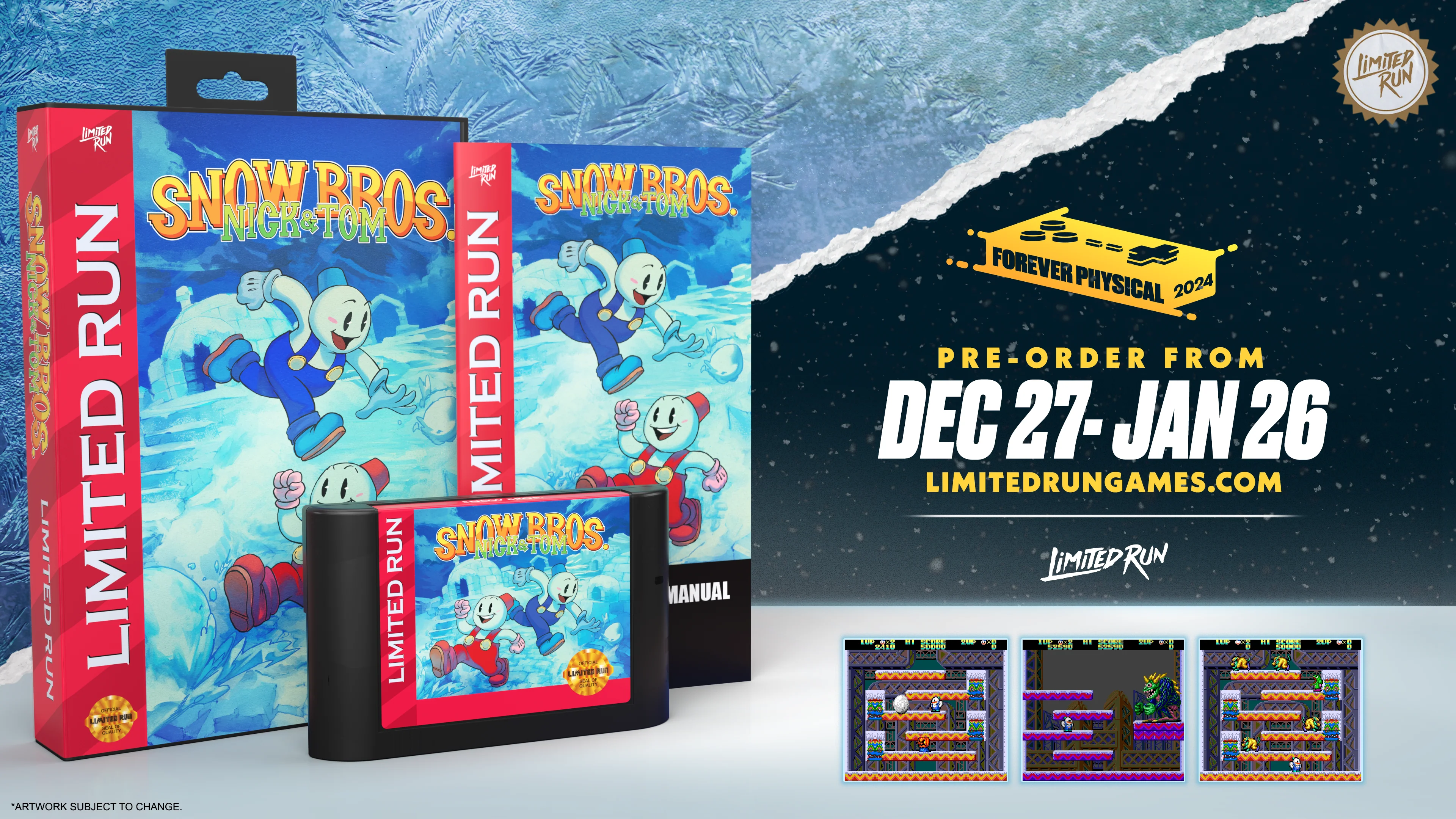 Snow Bros. Nick & Tom (SGN 16-Bit) - Image 2