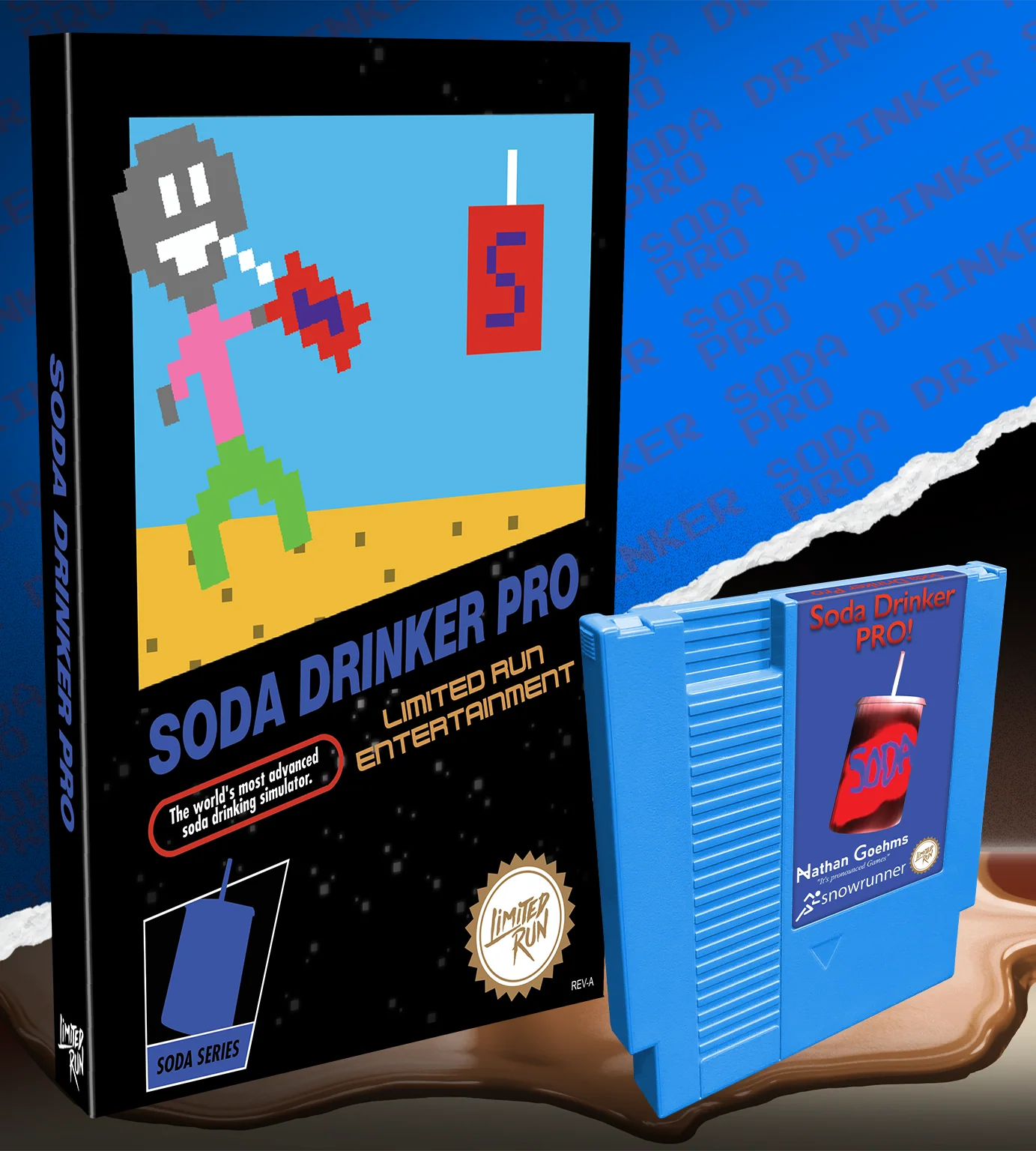 Soda Drinker Pro (NES) - Image 2