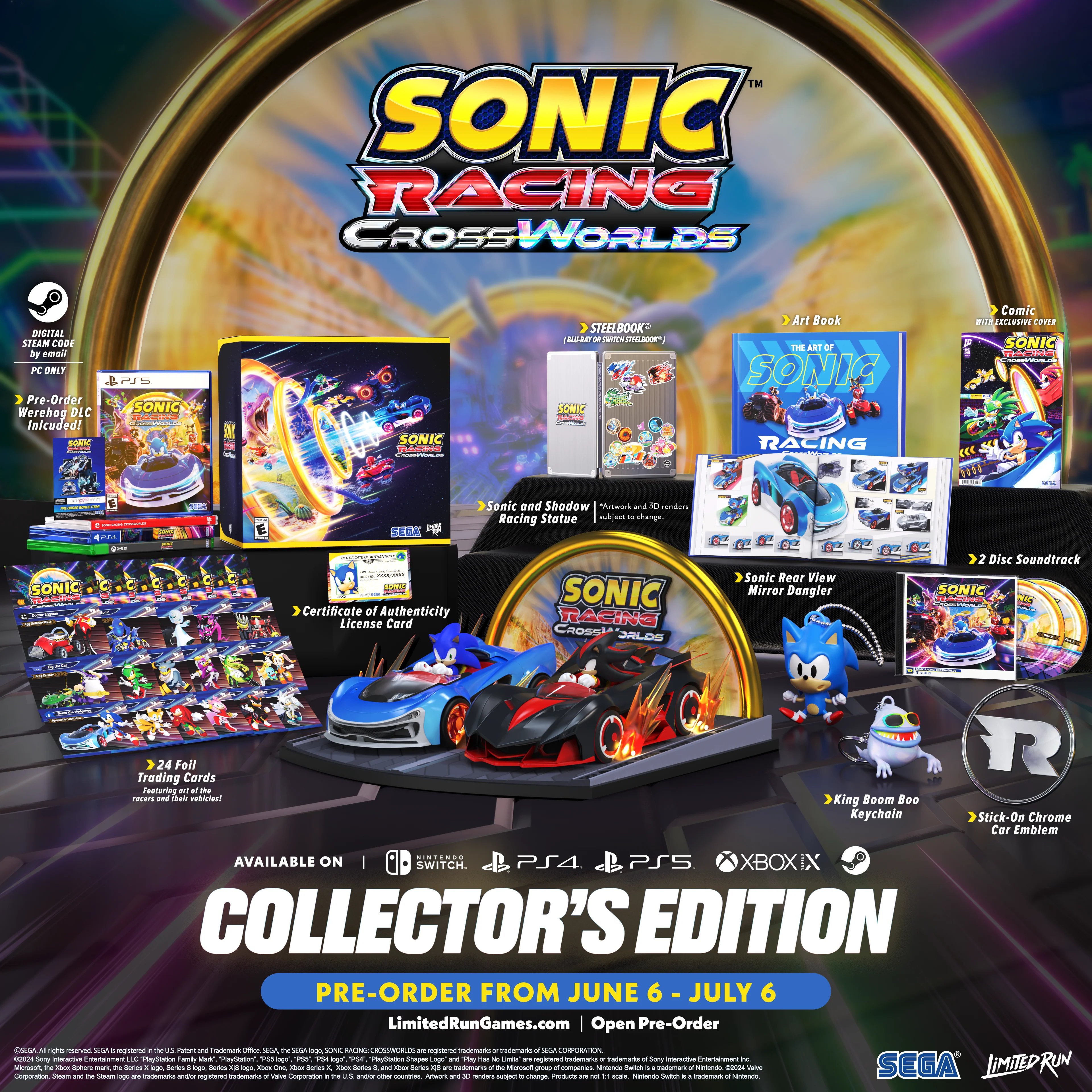 Sonic Racing: CrossWorlds Collector's Edition (PC) - Image 2