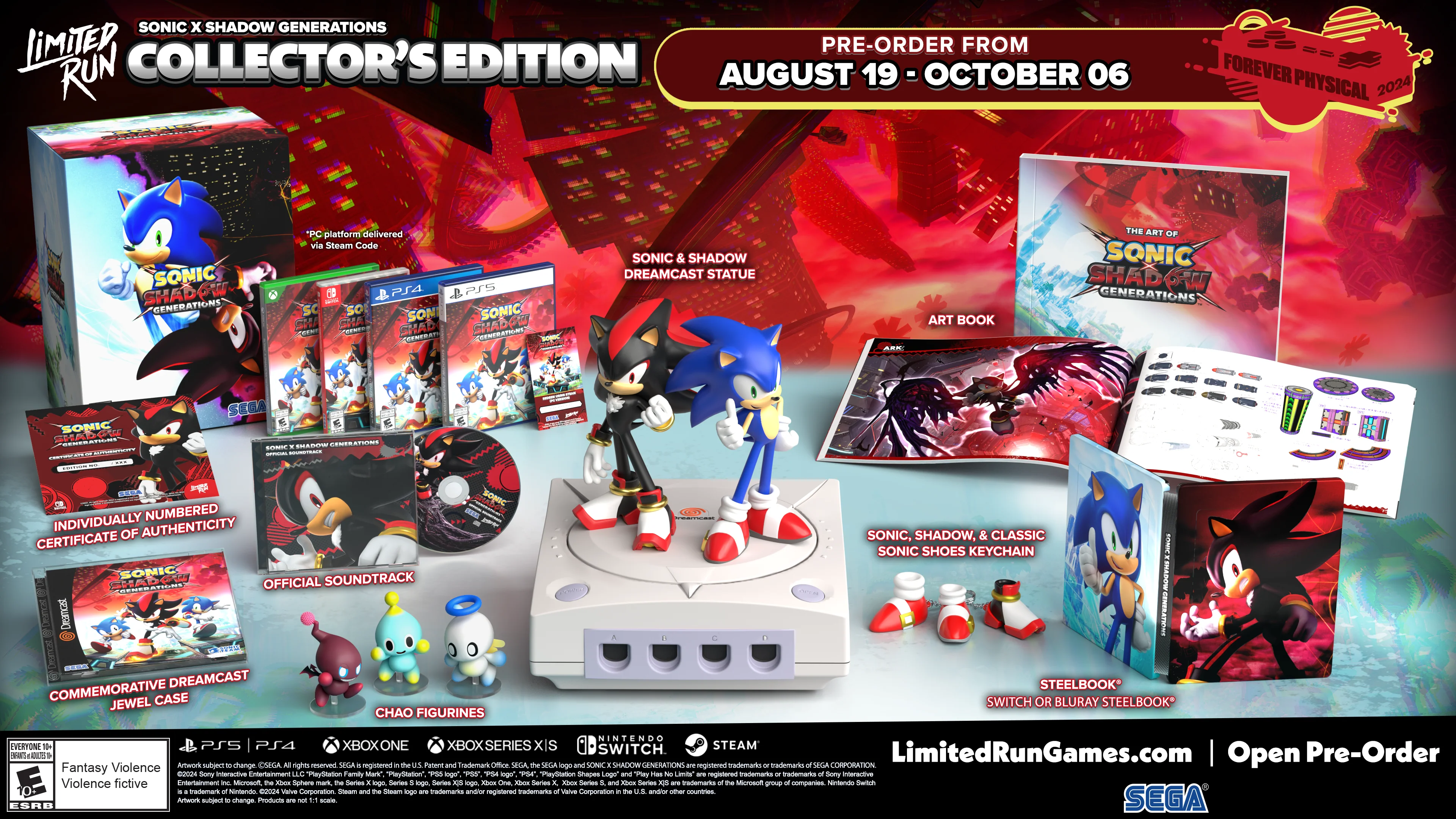 SONIC X SHADOW GENERATIONS Collector's Edition (Switch) - Image 4