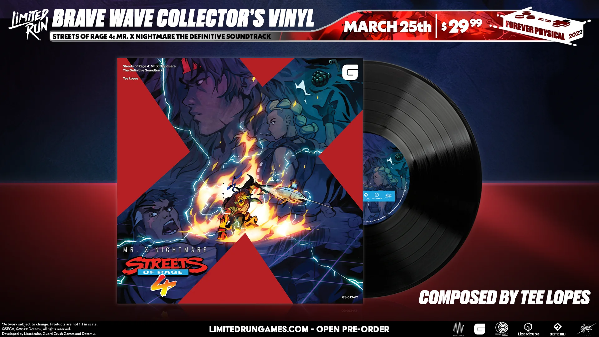 Streets of Rage 4 Mr. X Nightmare - Vinyl Soundtrack - Image 3
