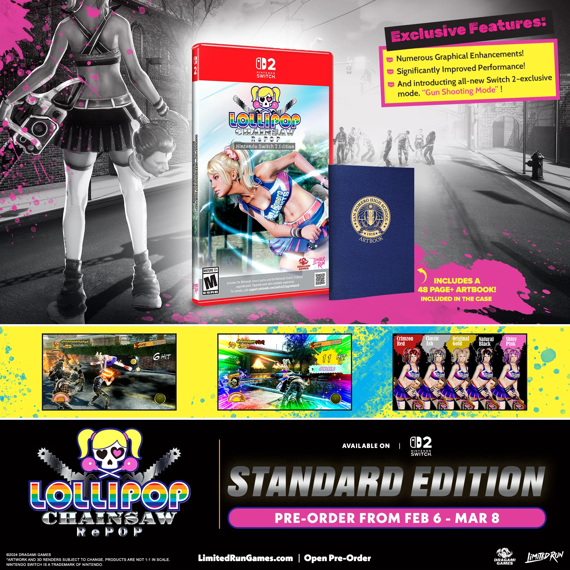 Switch 2 Limited Run #2: LOLLIPOP CHAINSAW RePOP Nintendo Switch™ 2 Edition - Image 2