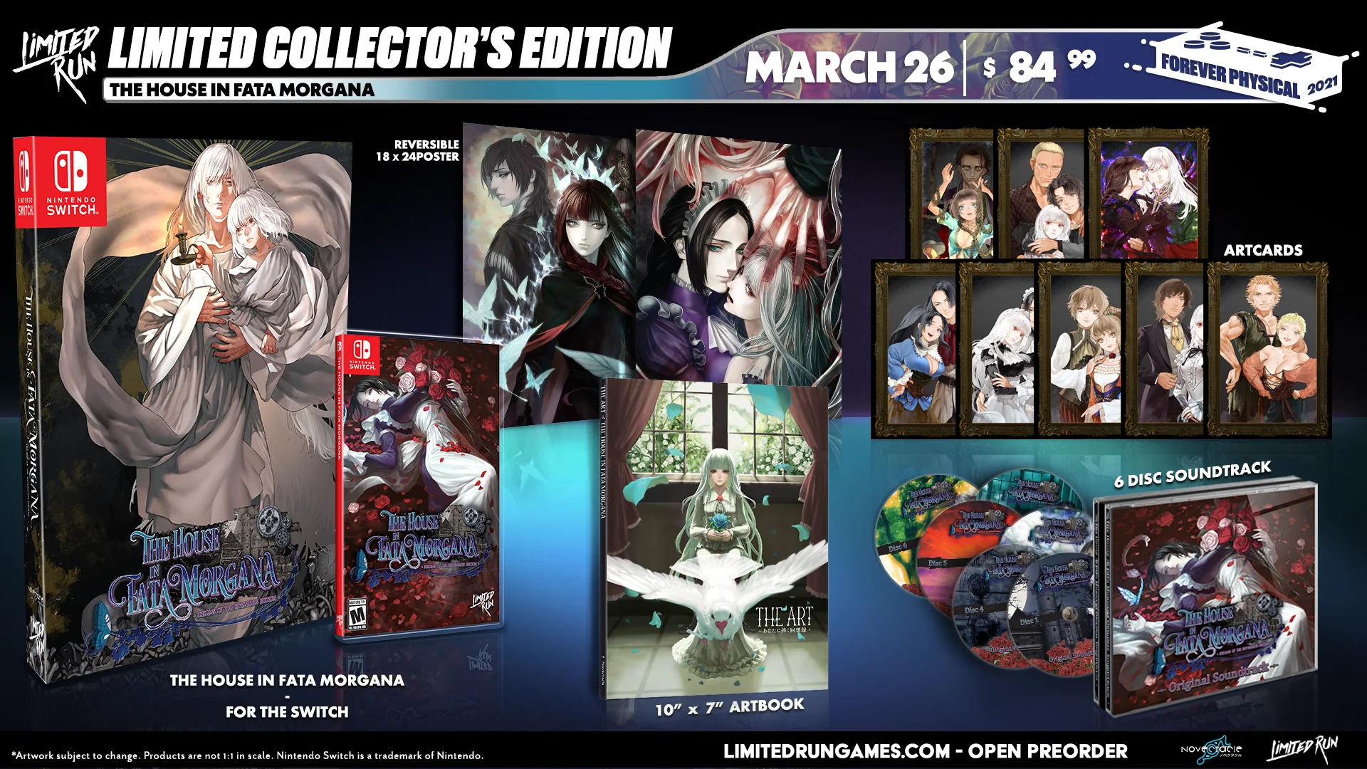 Switch Limited Run #101: The House in Fata Morgana Collector's Edition - Image 2
