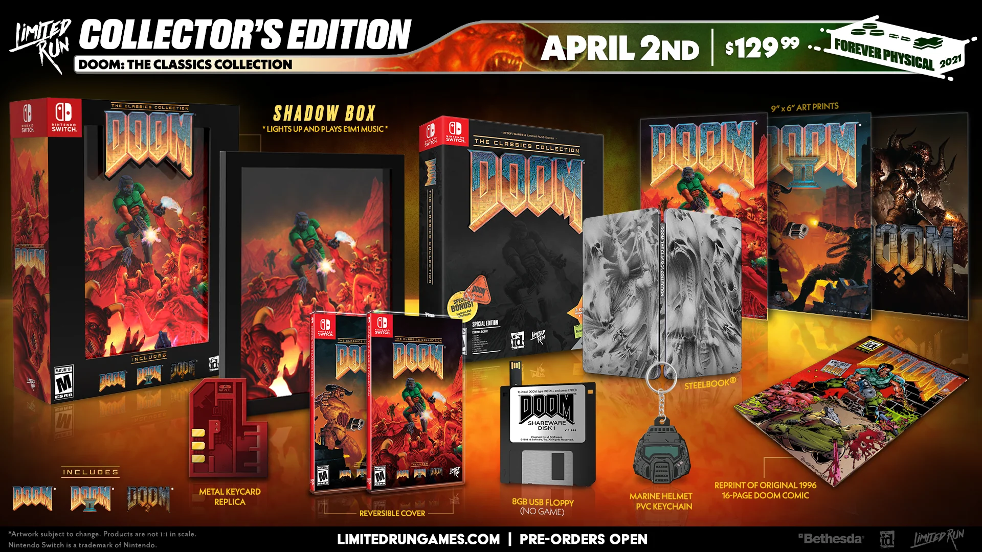 Switch Limited Run #102: DOOM: The Classics Collection Collector's Edition - Image 2