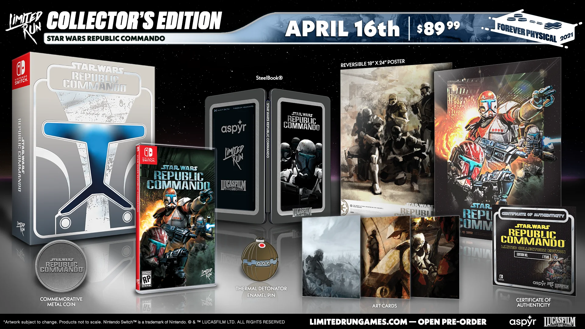 Switch Limited Run #103: Star Wars: Republic Commando Collector's Edition - Image 2