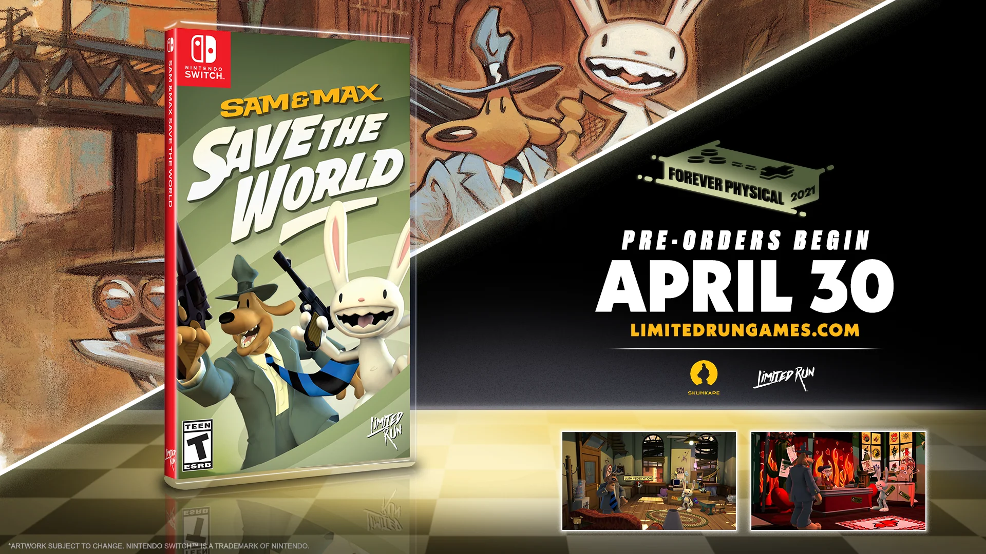 Switch Limited Run #104: Sam & Max Save the World - Image 2